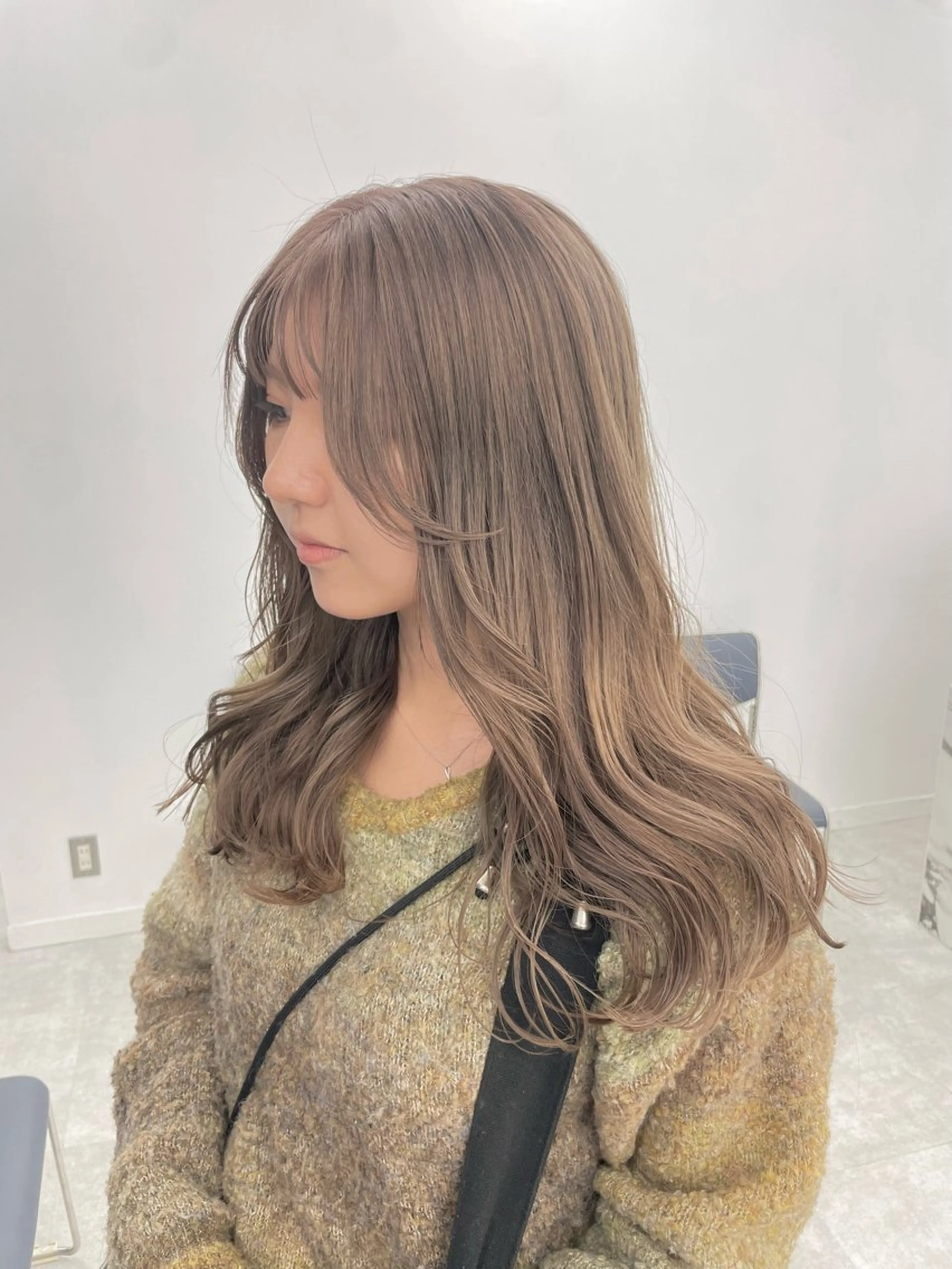 ロング カラー ヘアアレンジ ヘアカラー トリートメント 【Sweep】おじま のぞみのヘアスタイル