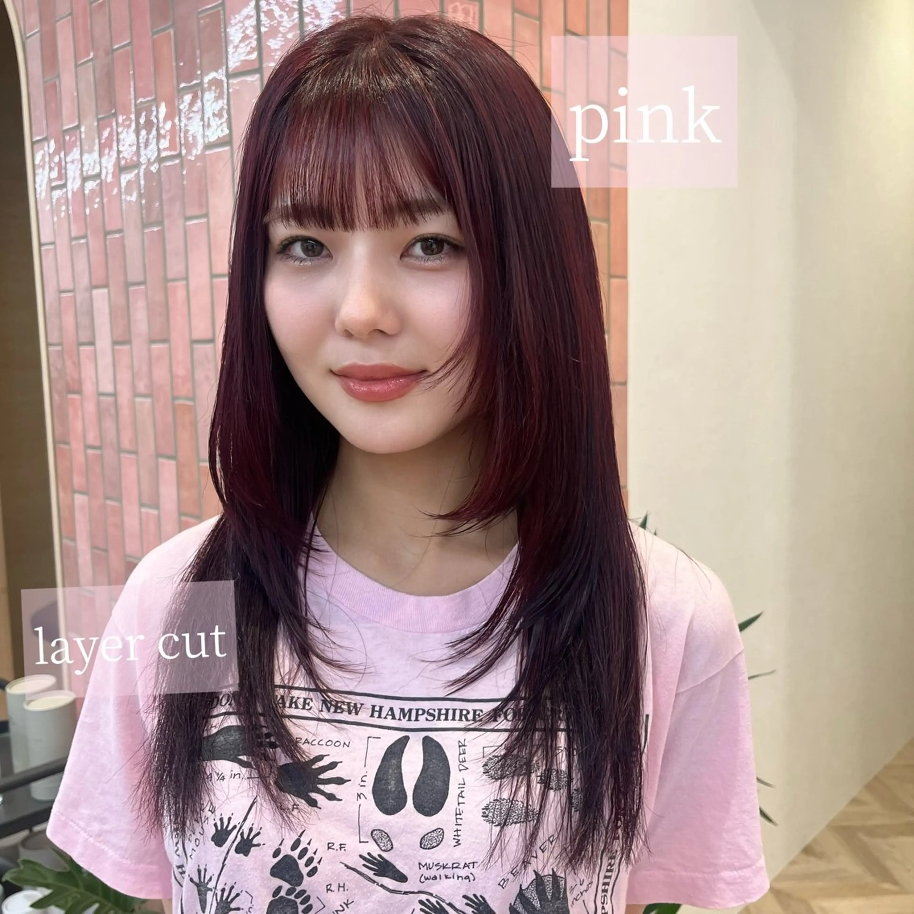 ロング カラー カット ヘアカラー トリートメント 柔らかい艶暖色 レイヤー🫧姫汝のヘアスタイル