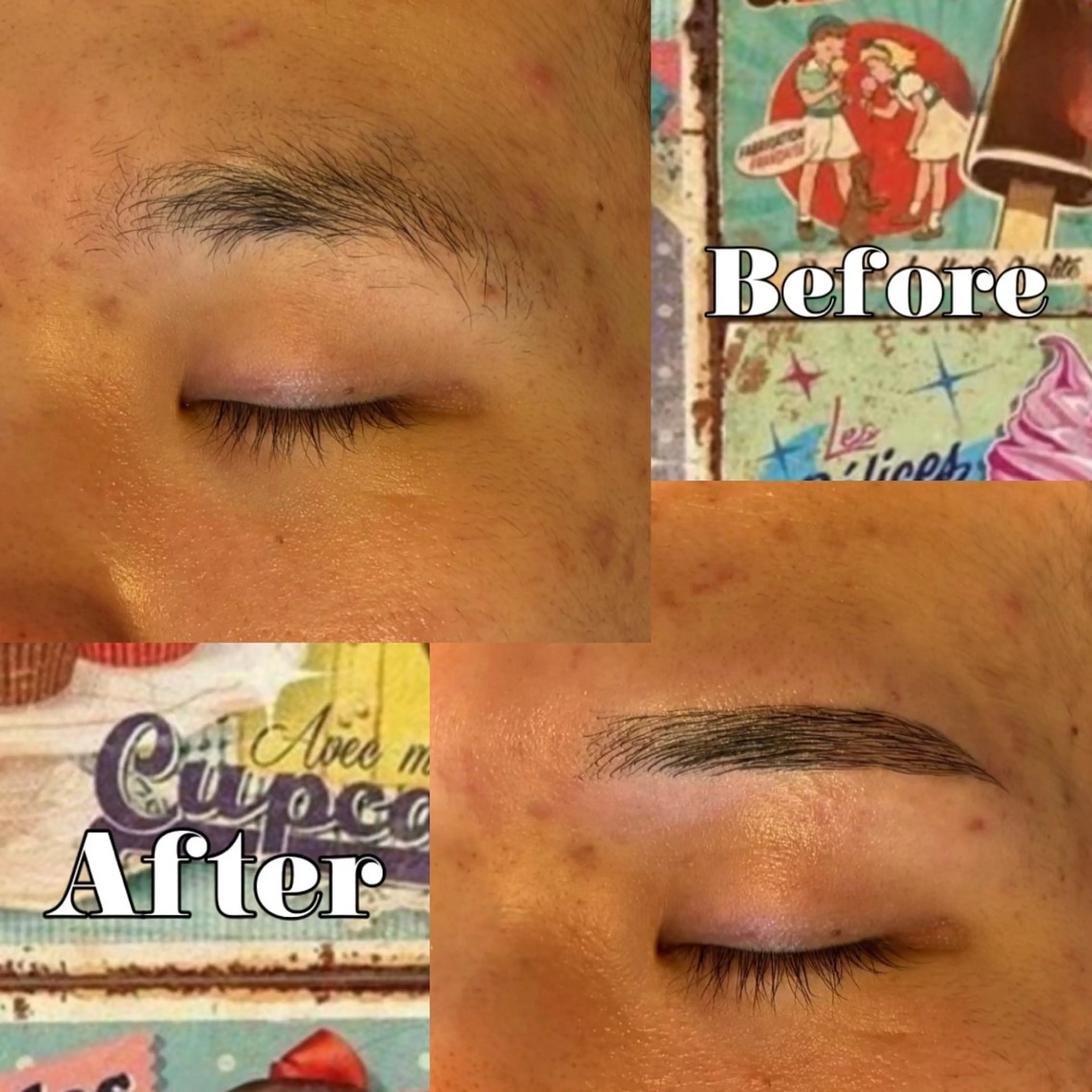 アイブロウ 眉毛ワックス脱毛 ワックス脱毛 その他(アイブロウ) salon Anuenue&pono salon所属・Anuenue 眉毛専用、毛穴洗浄の眉毛・アイブロウイメージ