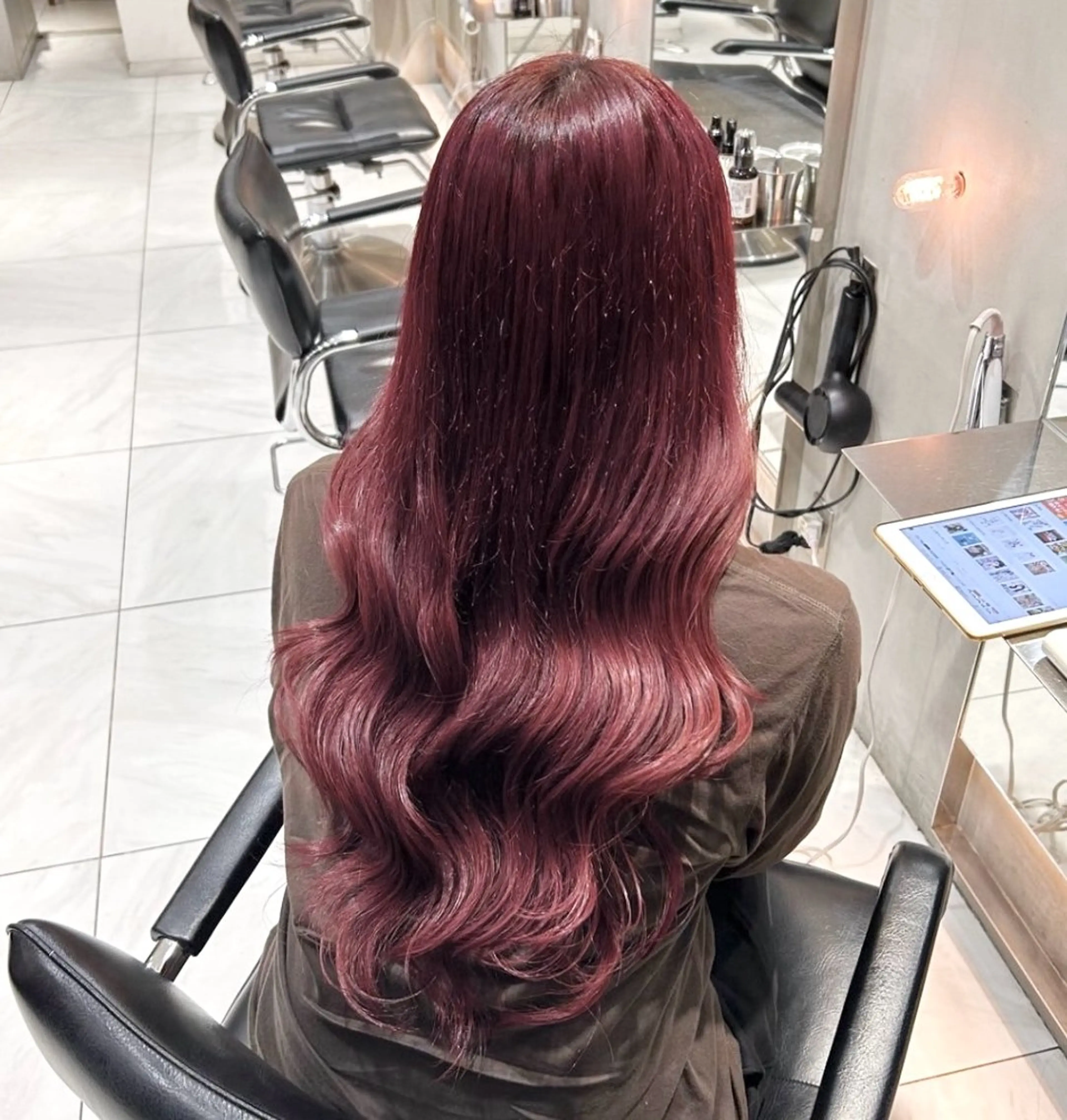 1ブリーチリタッチ➕ケアカラー➕gallicaオリジナルトリートメントの写真