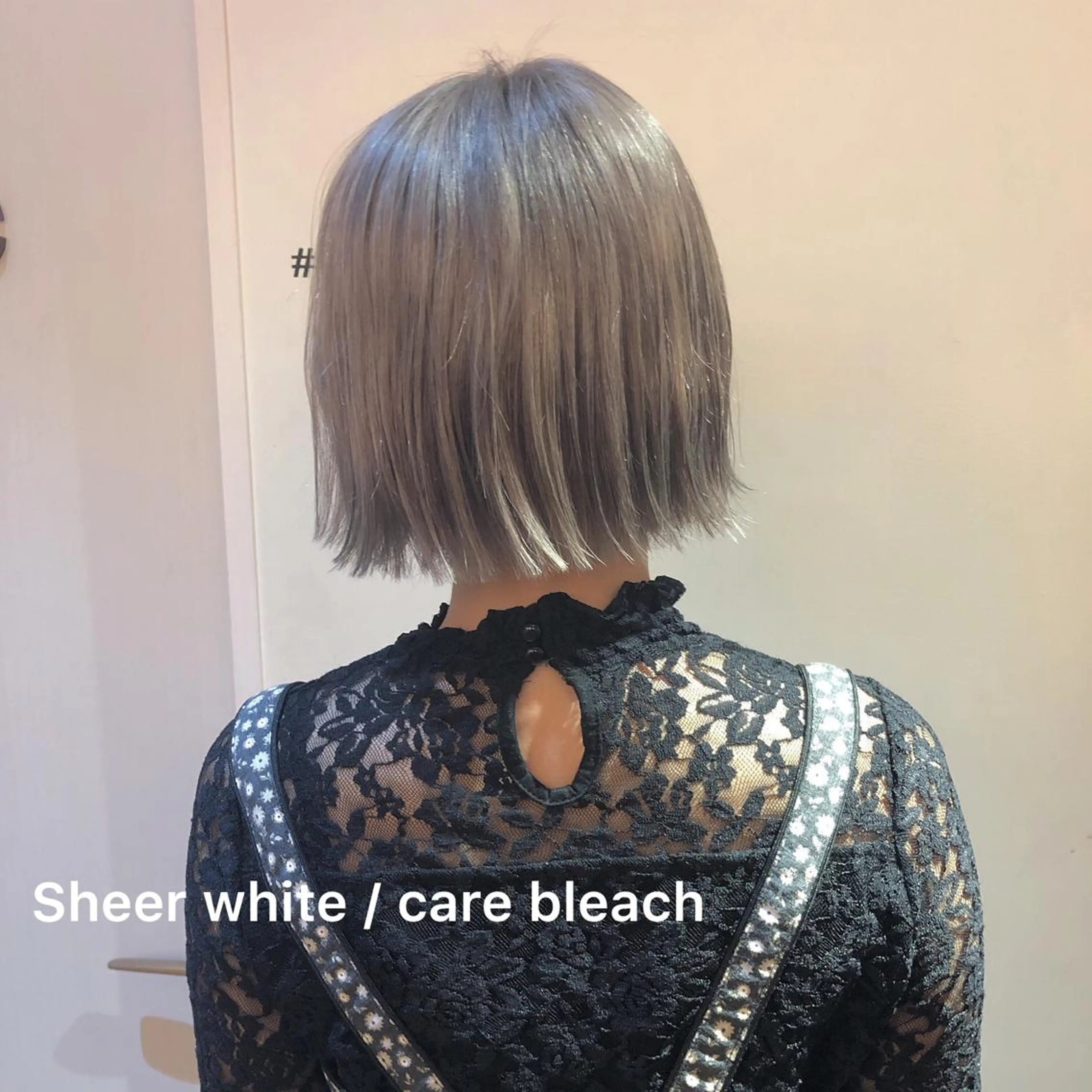 ショート ヘアカラー 🌸ハイトーン 新田　廉 🌸のヘアスタイル