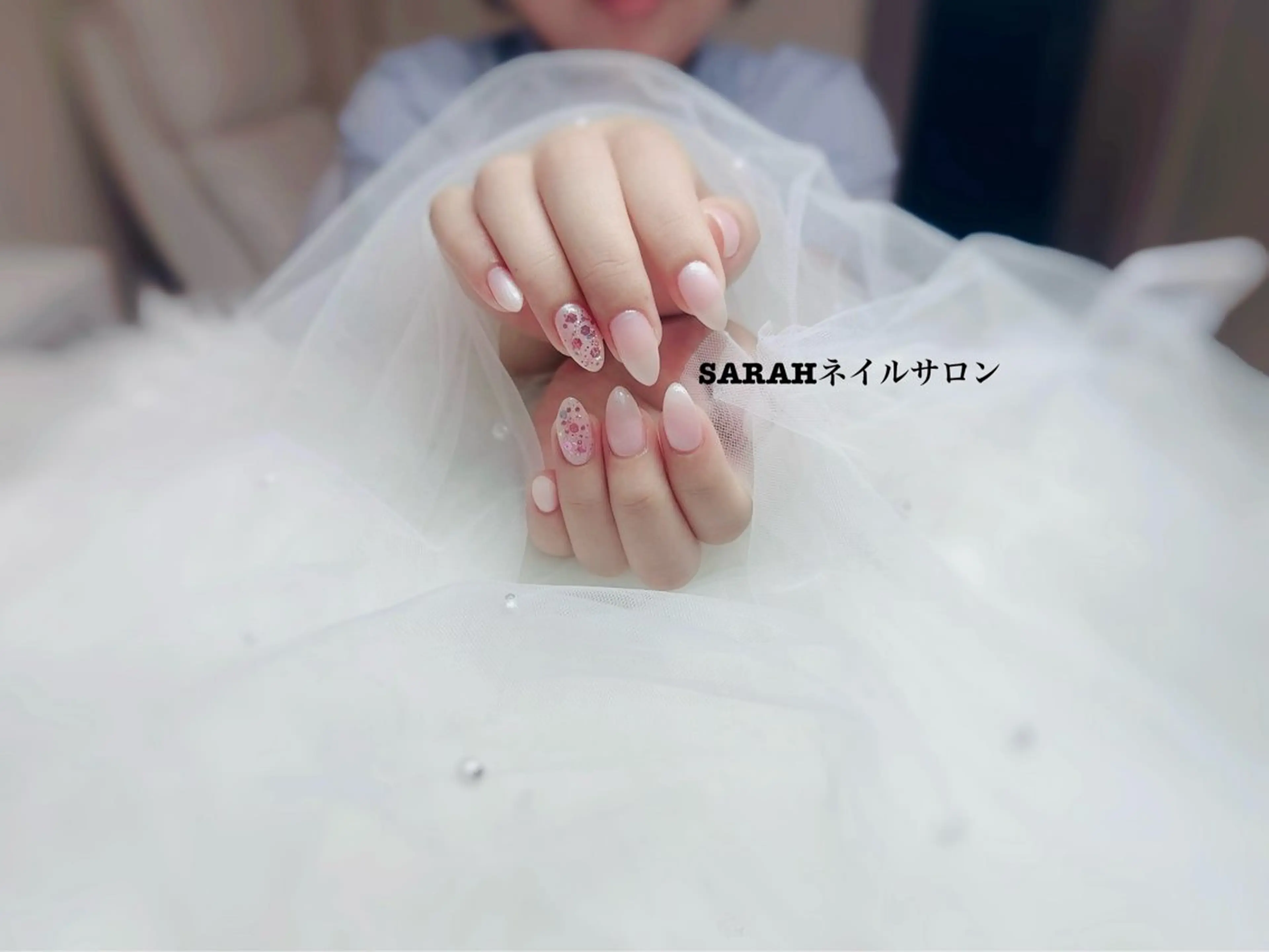 オフ込み➕ケア➕ワンカラー➕2本キラキラまでの写真