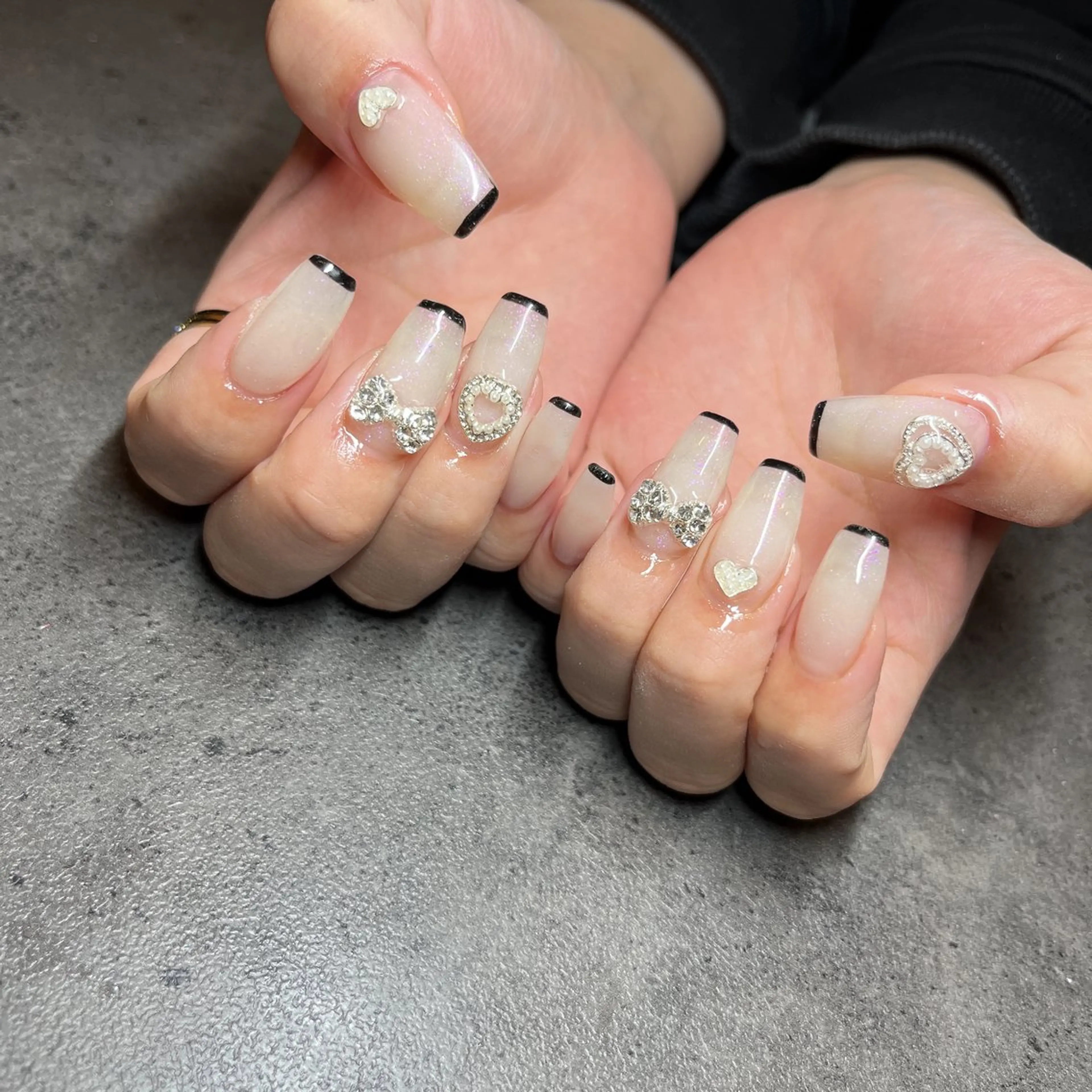 ネイル ジェルネイル ハードジェル スカルプネイル しば まなみのネイルデザイン