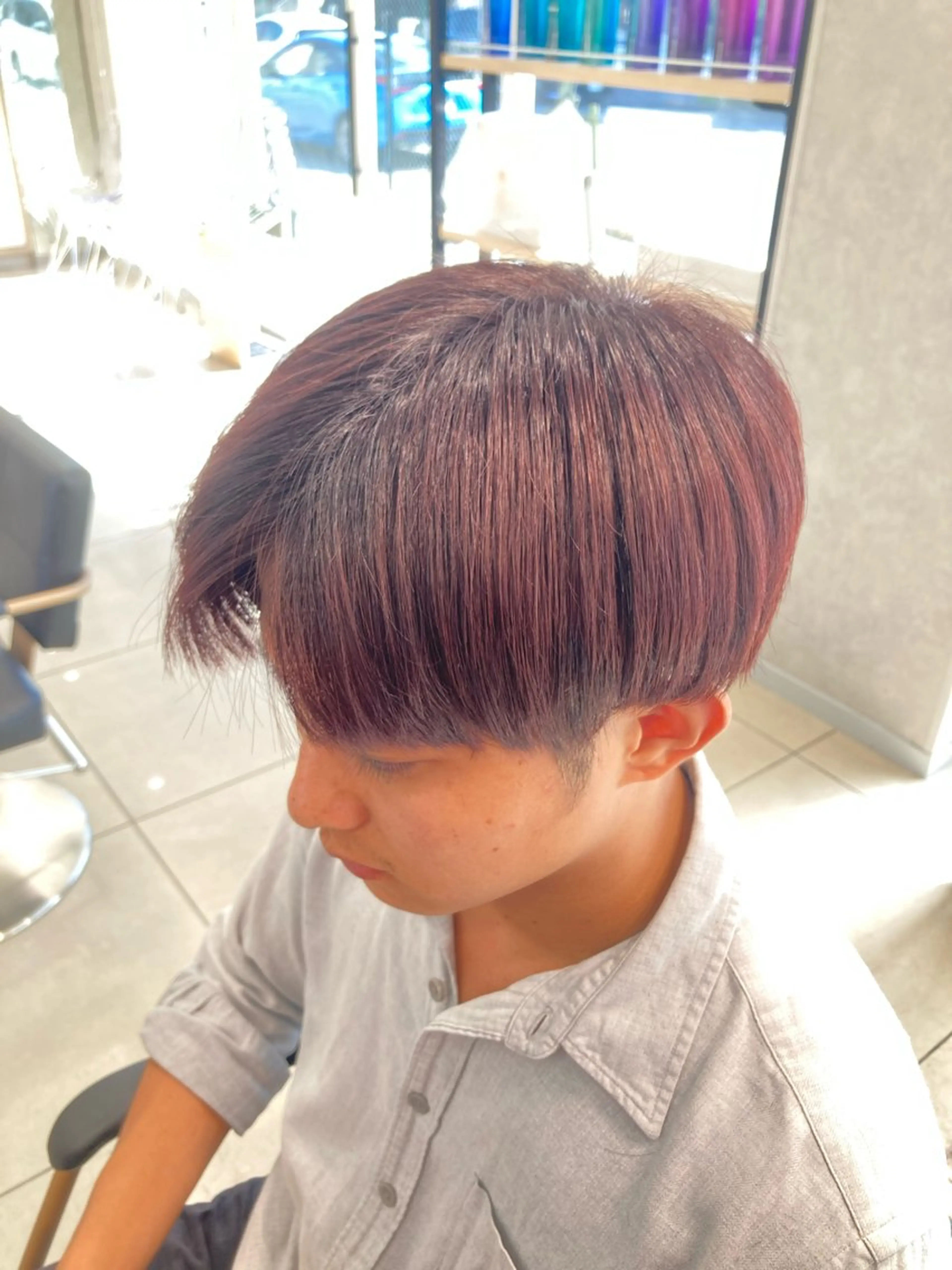 カラー メンズ カット ヘアカラー メンズ支持率エリア No.1/keitaのヘアスタイル