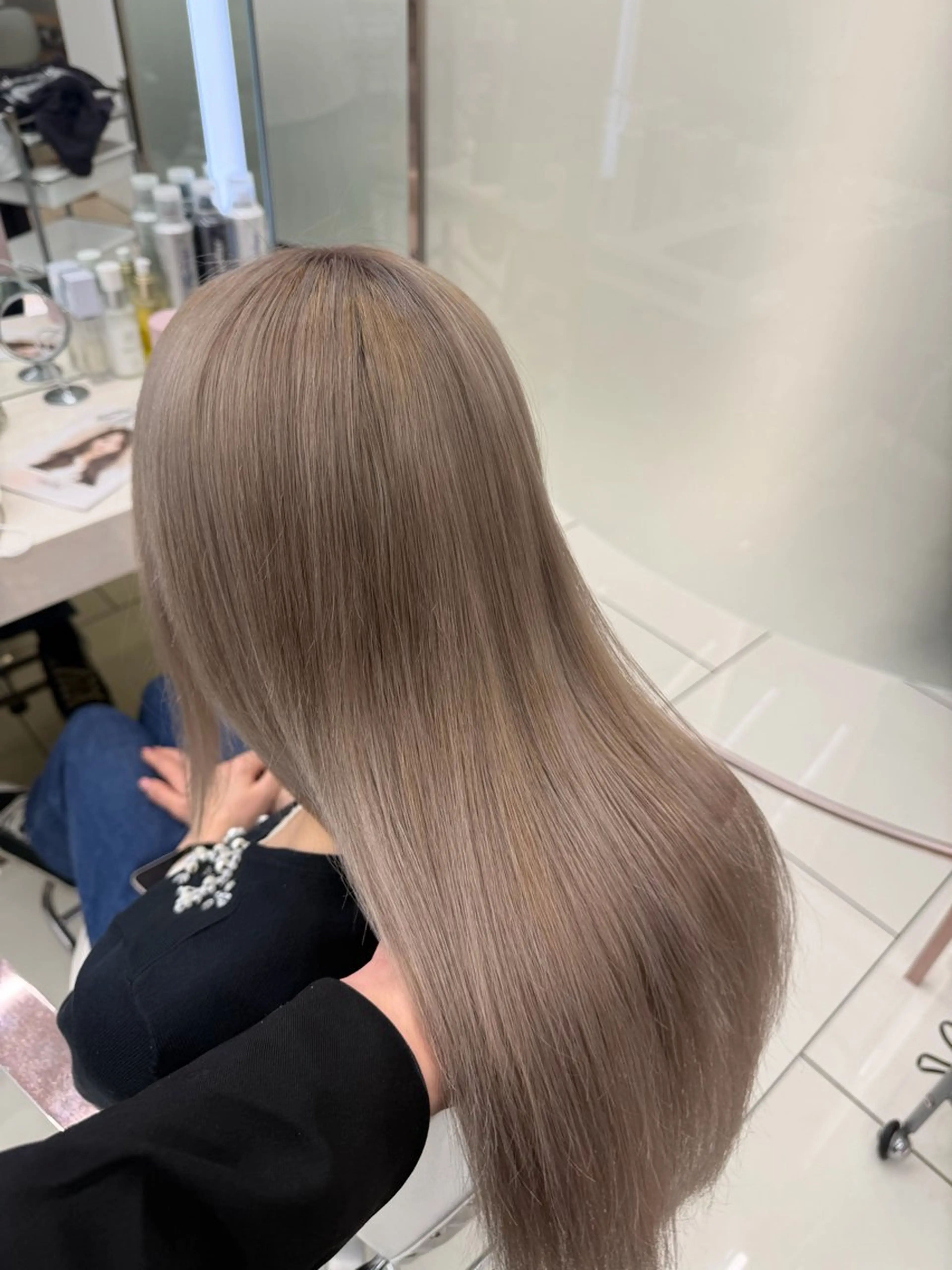 ロング カラー COA GINZA 小野澤駿のヘアスタイル
