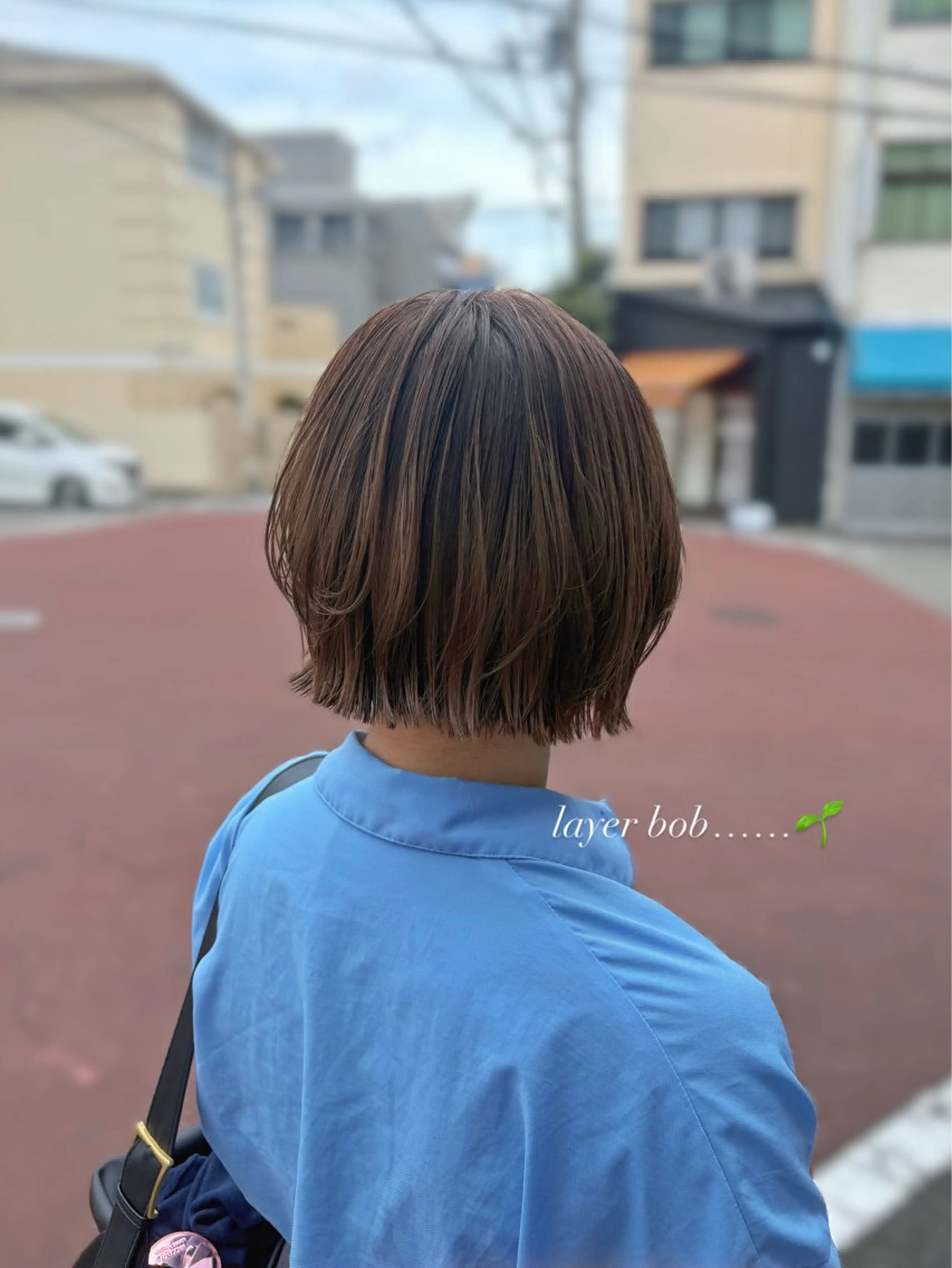 ショート カット ヘアカラー トリートメント 藤倉なつみ /玉造のヘアスタイル