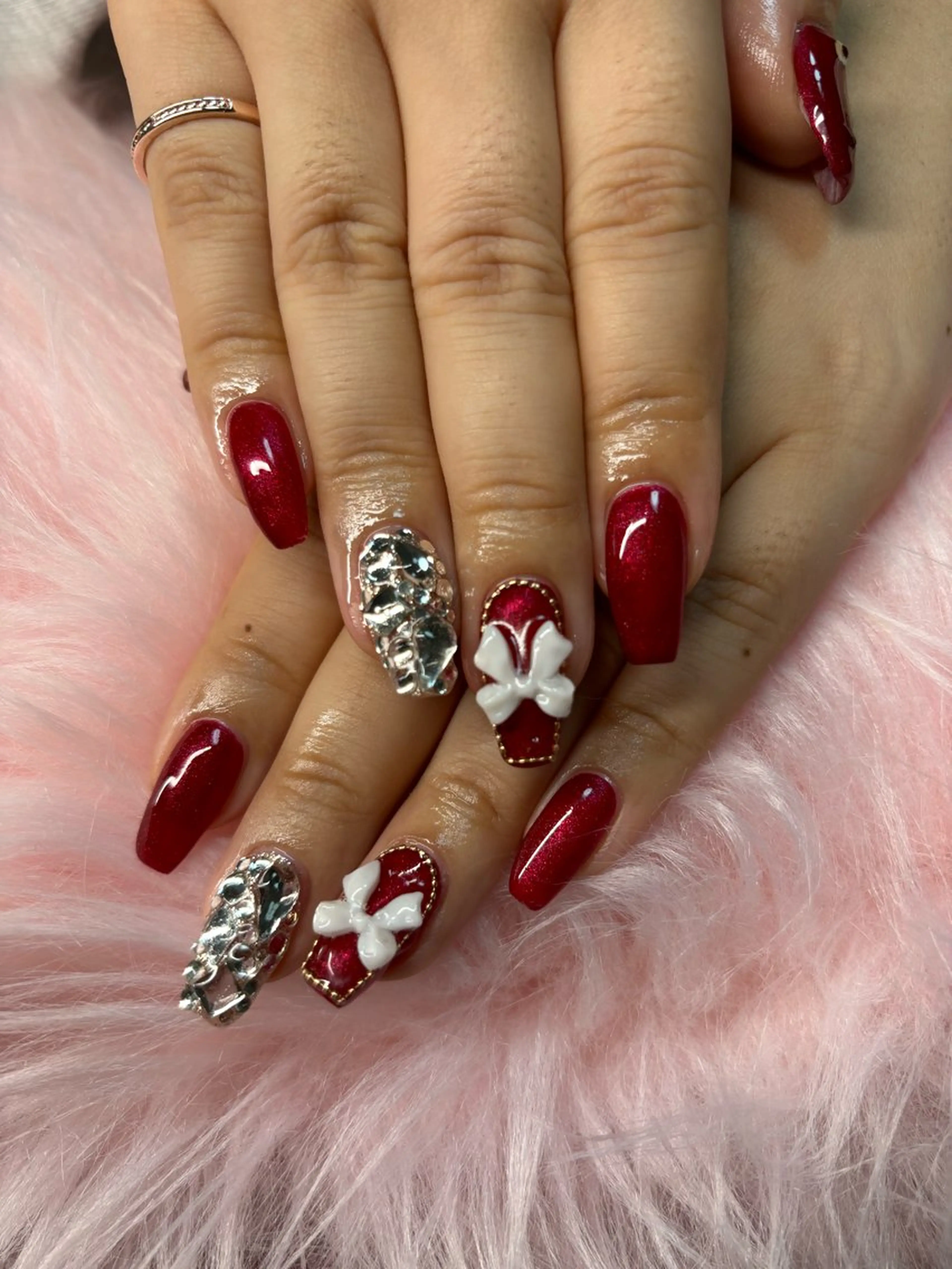 ネイル rukianail 新里のネイルデザイン