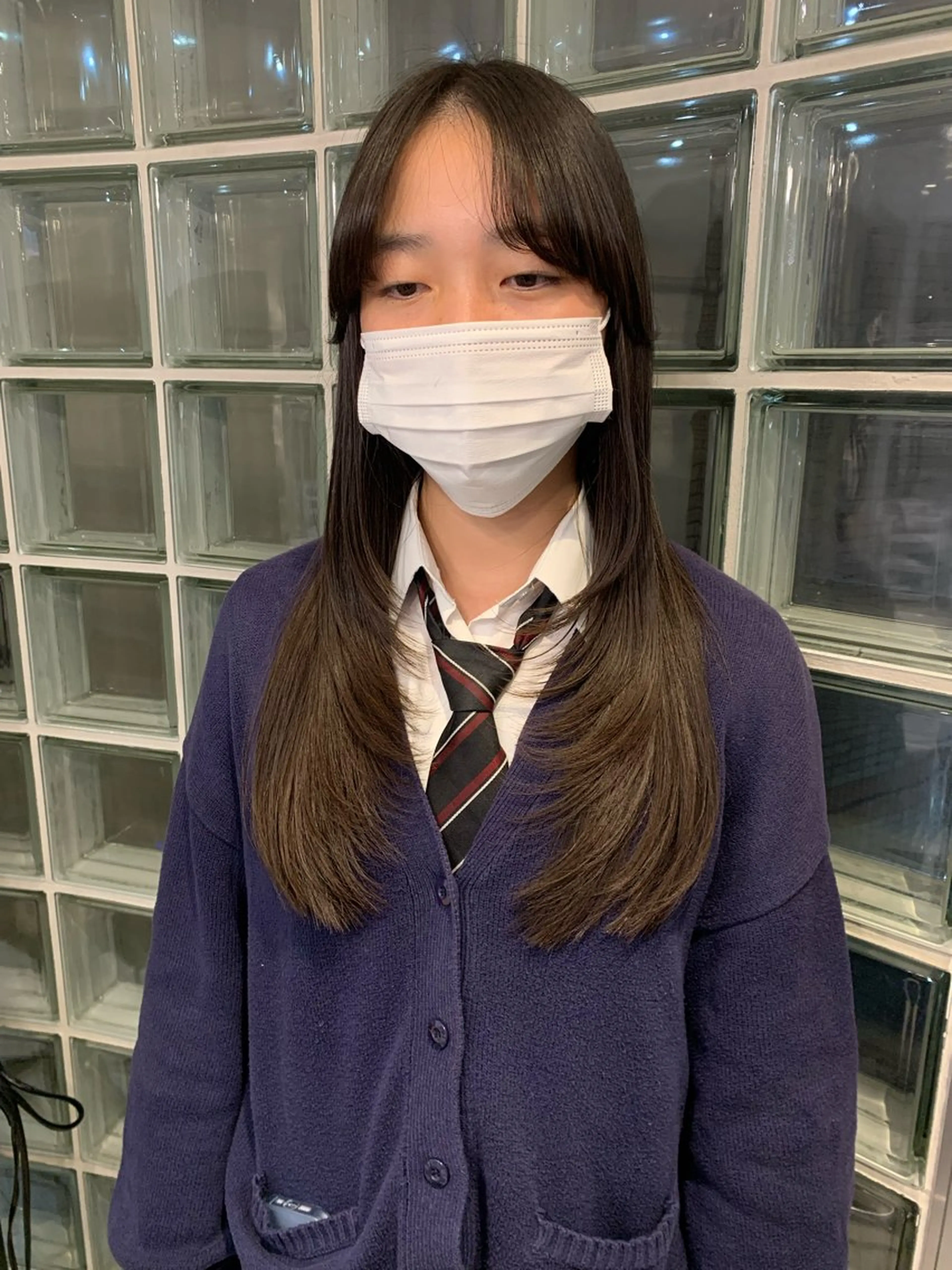 ロング カット クレハ :)のヘアスタイル