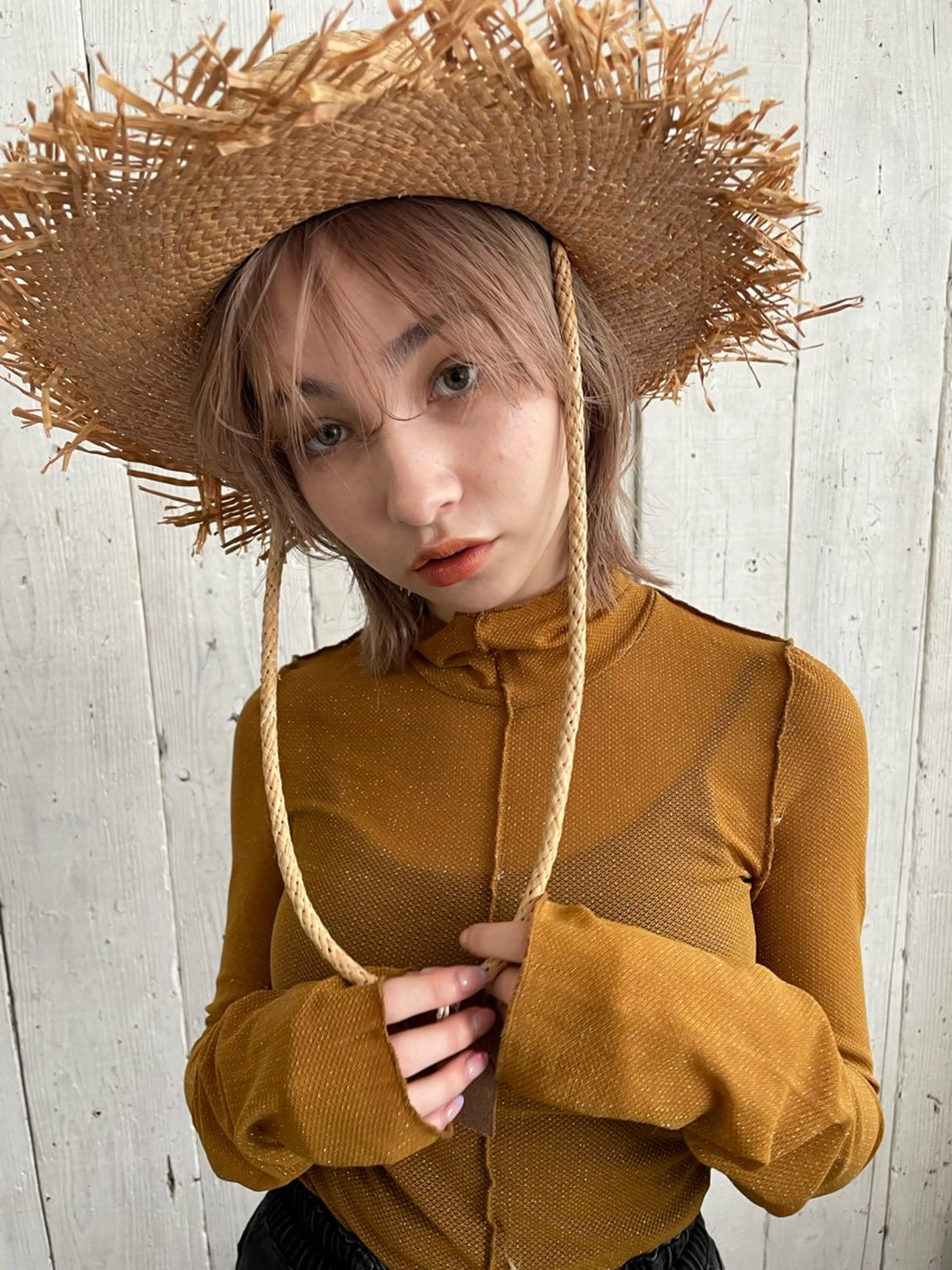 ミディアム カラー カット ヘアカラー トリートメント パーマ/パーマ落とし 【Kouta】のヘアスタイル