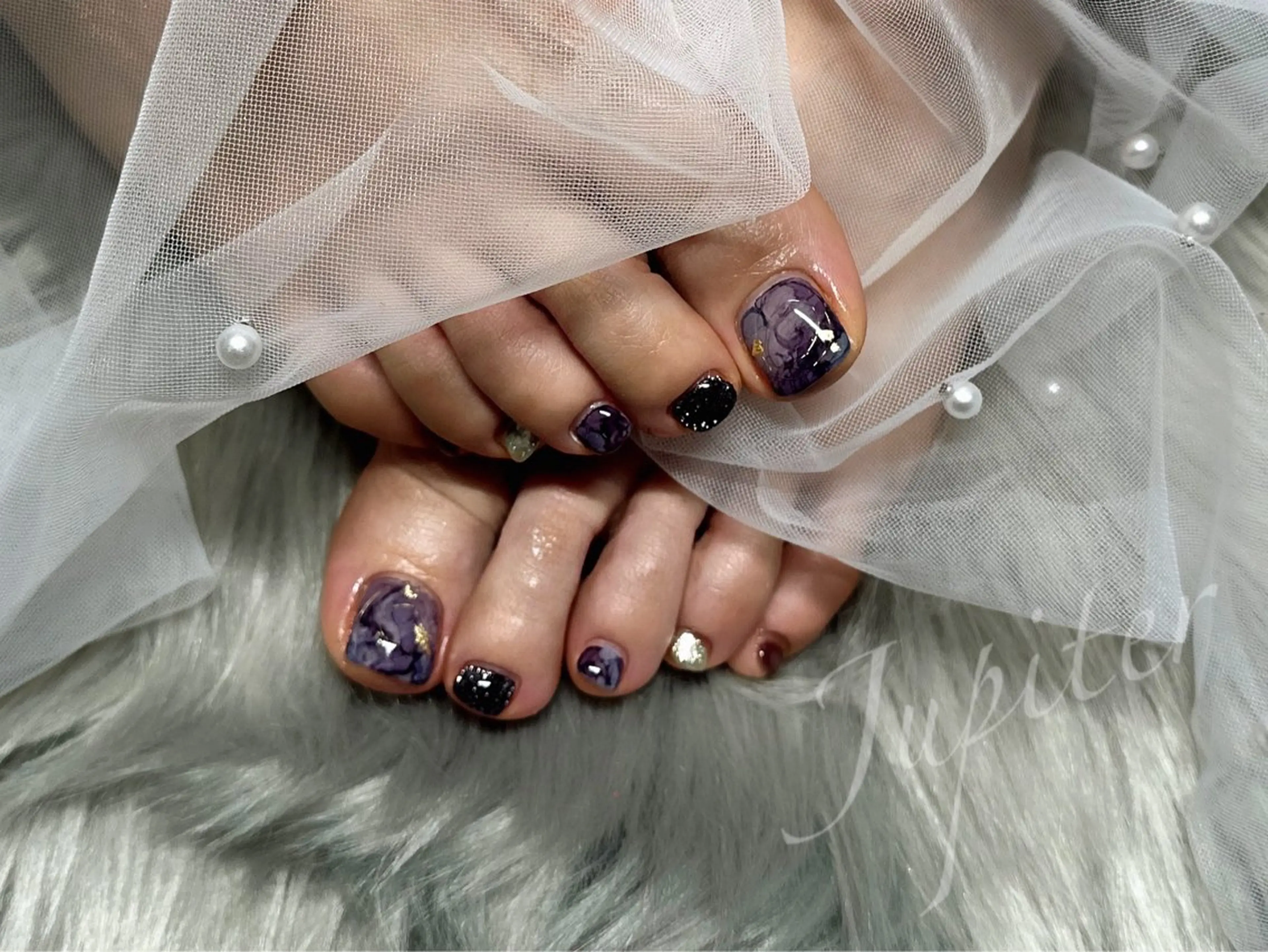 ネイル フットネイル Jupiter所属・Jupiter Toshieのネイルデザイン