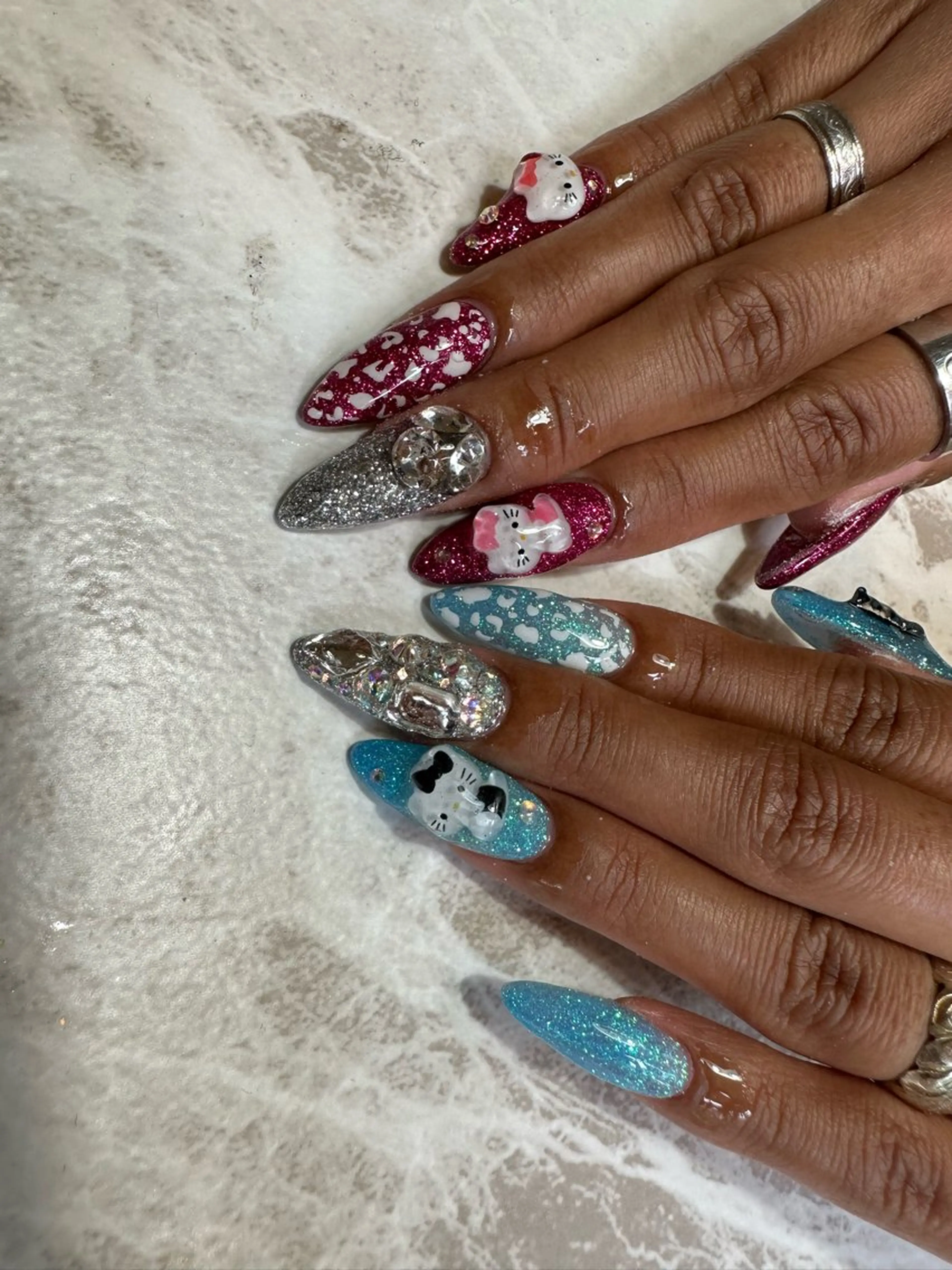 ネイル ハンドネイル 山中 あいのネイルデザイン