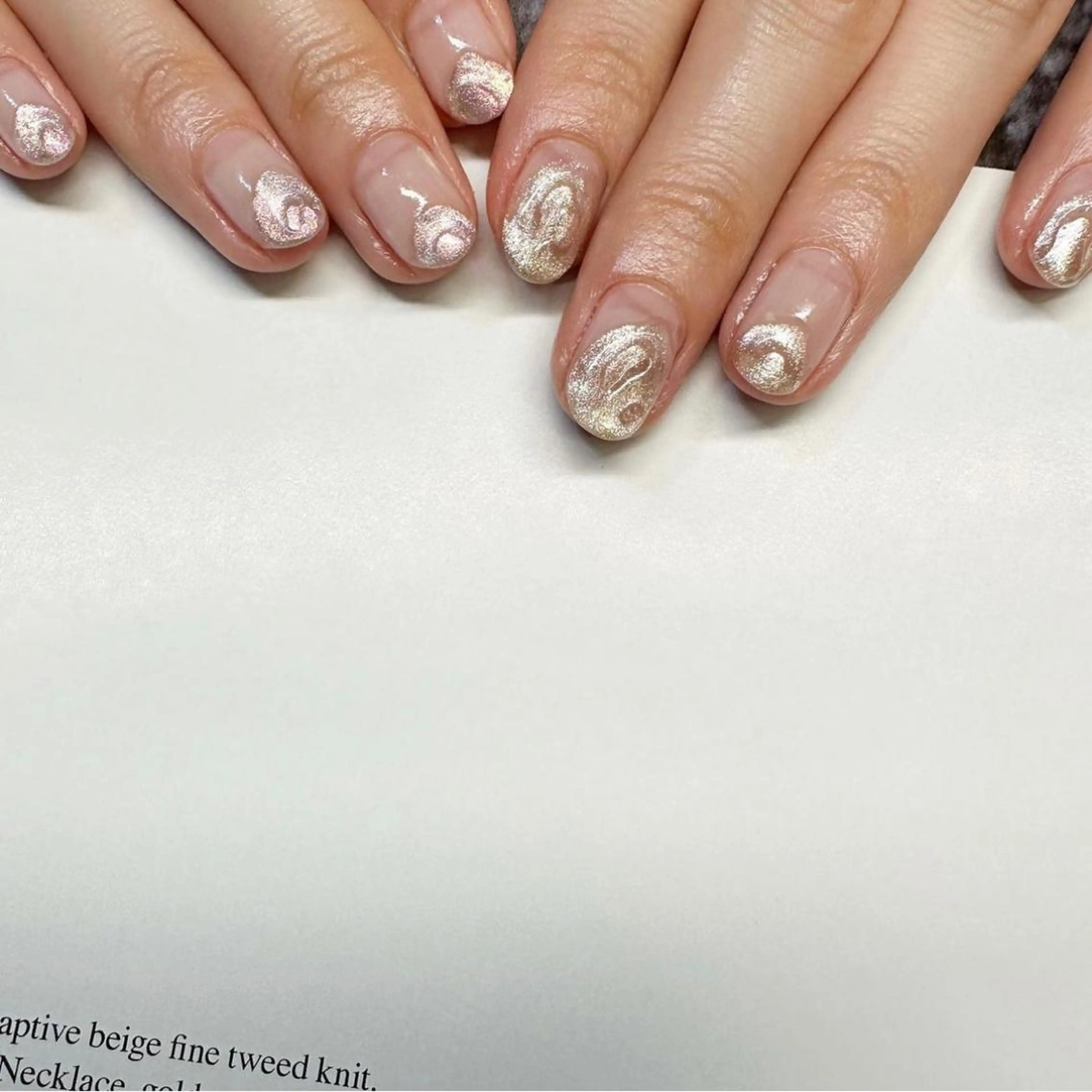 ネイル マグネットネイル ニュアンスネイル 春ネイル 夏ネイル 🪞KAPE NAIL 🪞のネイルデザイン