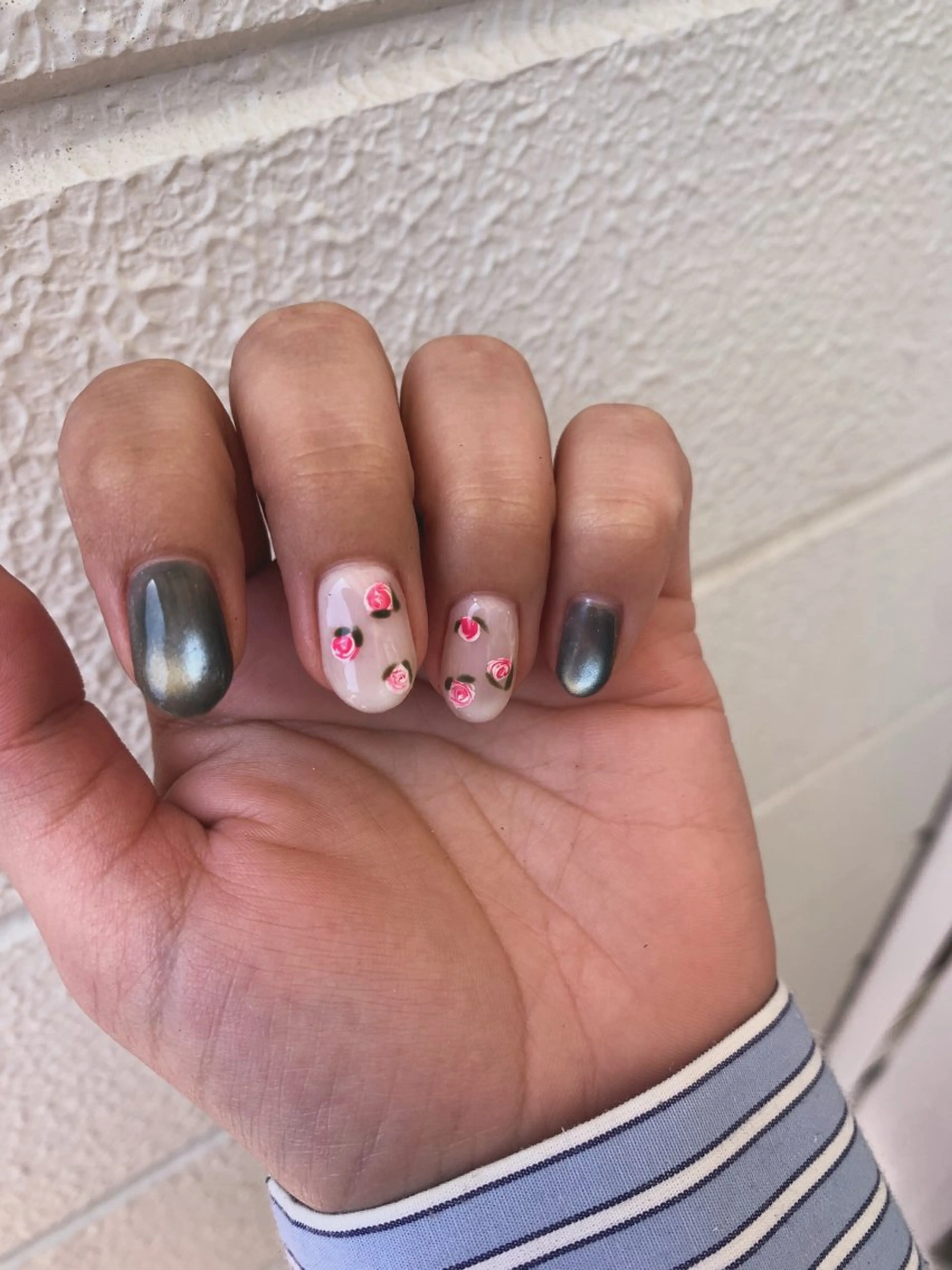 ショート figtree hikariのネイルデザイン