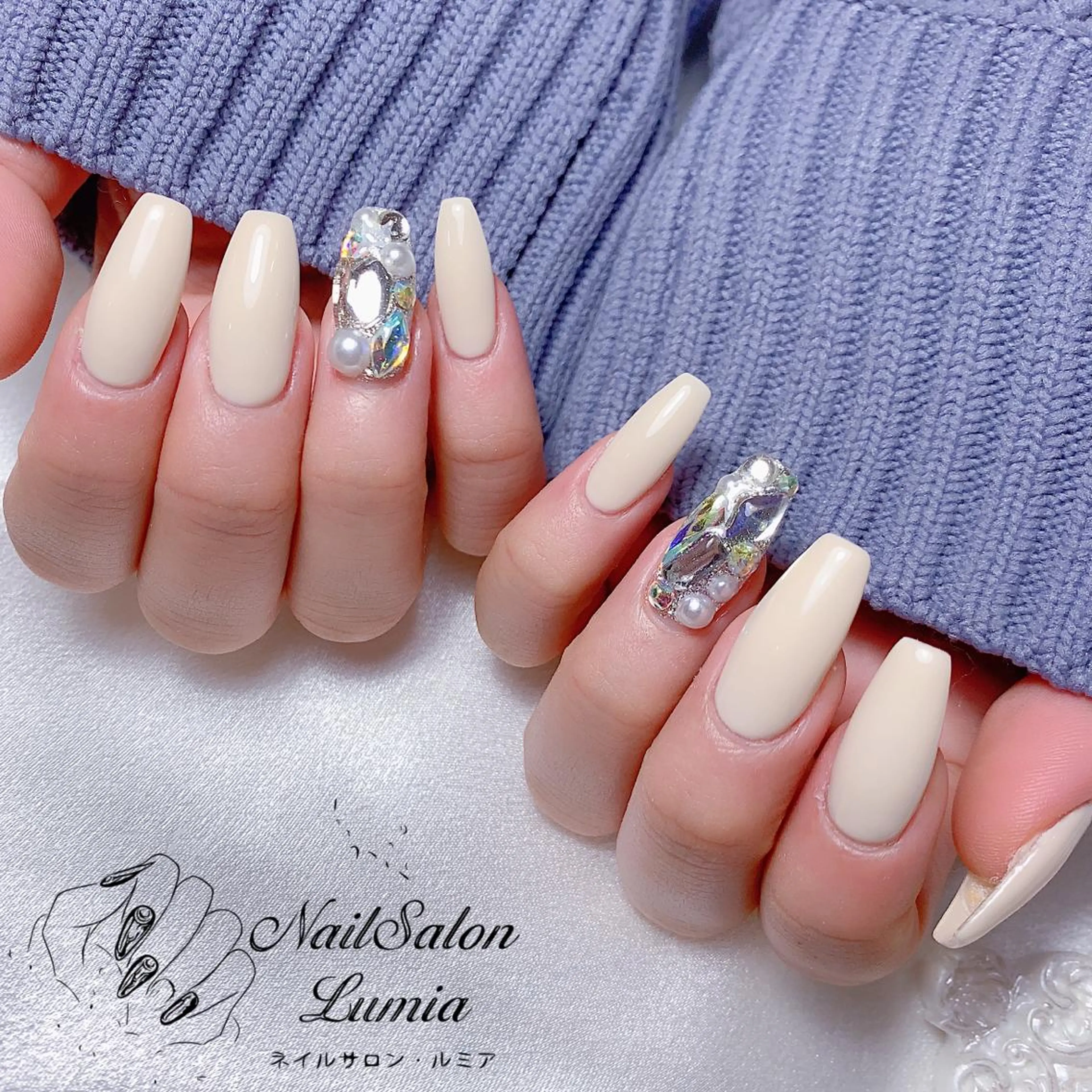 ネイル ハンドネイル ネイルサロン ルミア Lumia 店長のネイルデザイン