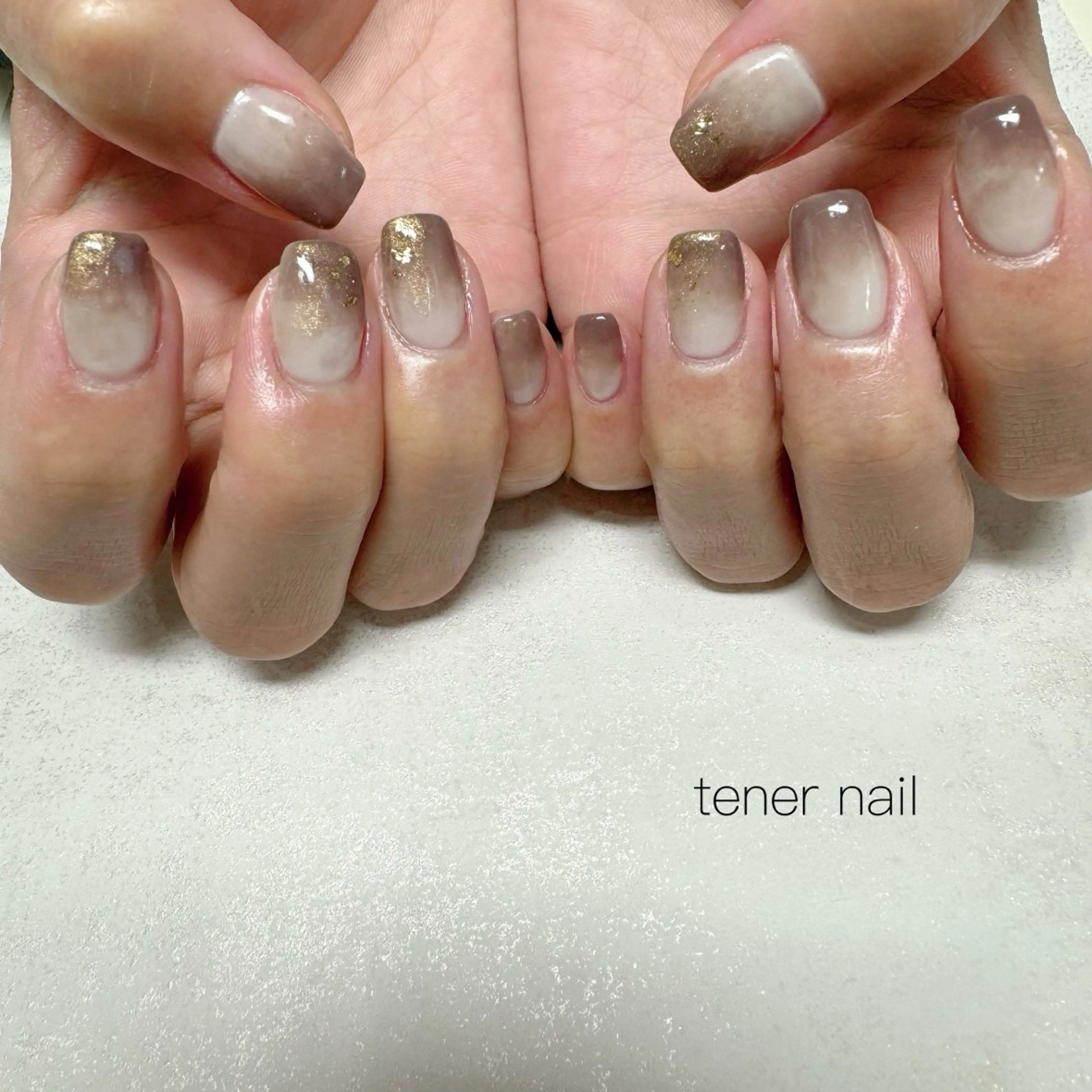 ネイル ニュアンスネイル ハンドネイル テネルネイル tener nailのネイルデザイン