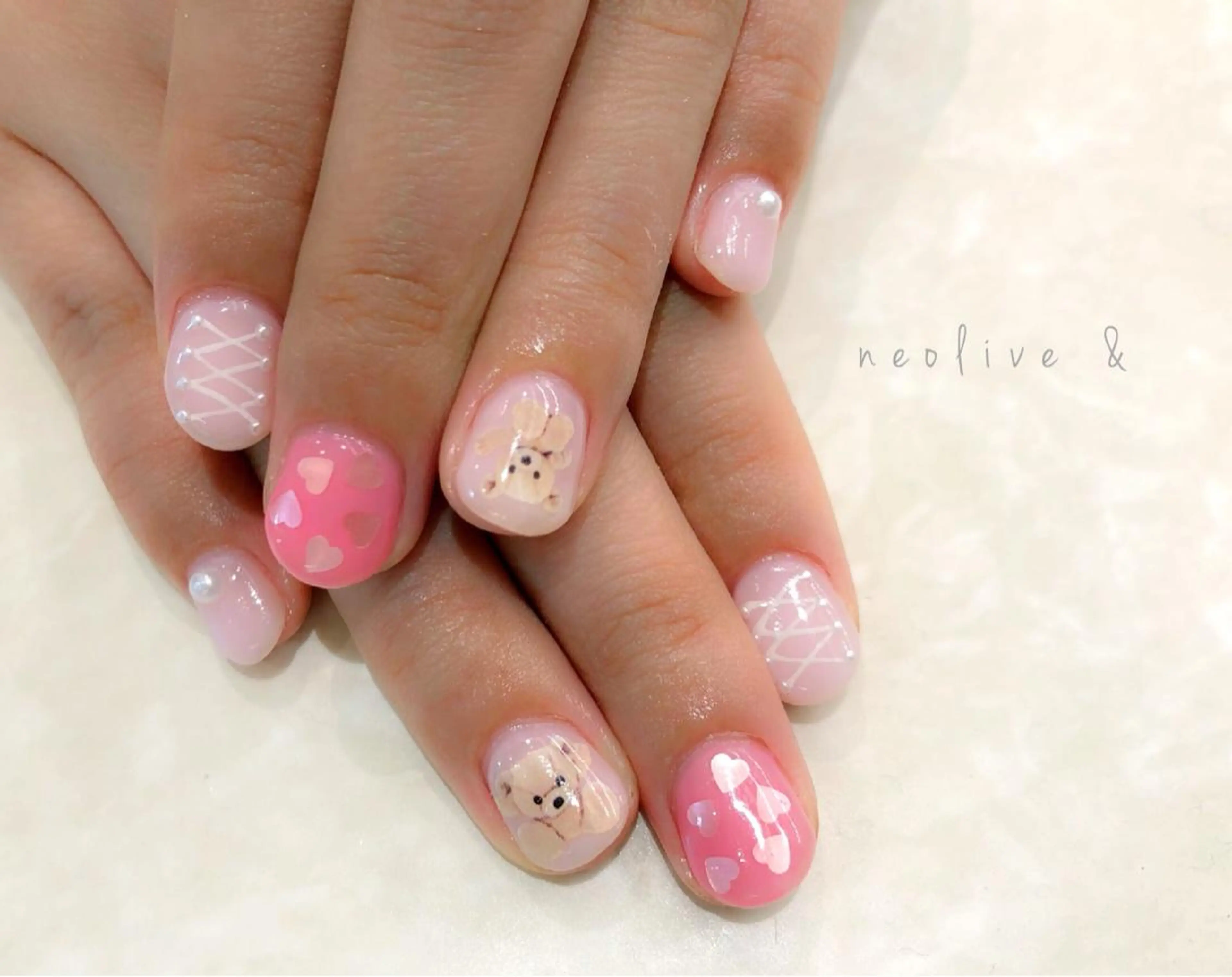 ネイル マツエク・マツパ Yuriko Omi パラジェル/渋谷のネイルデザイン