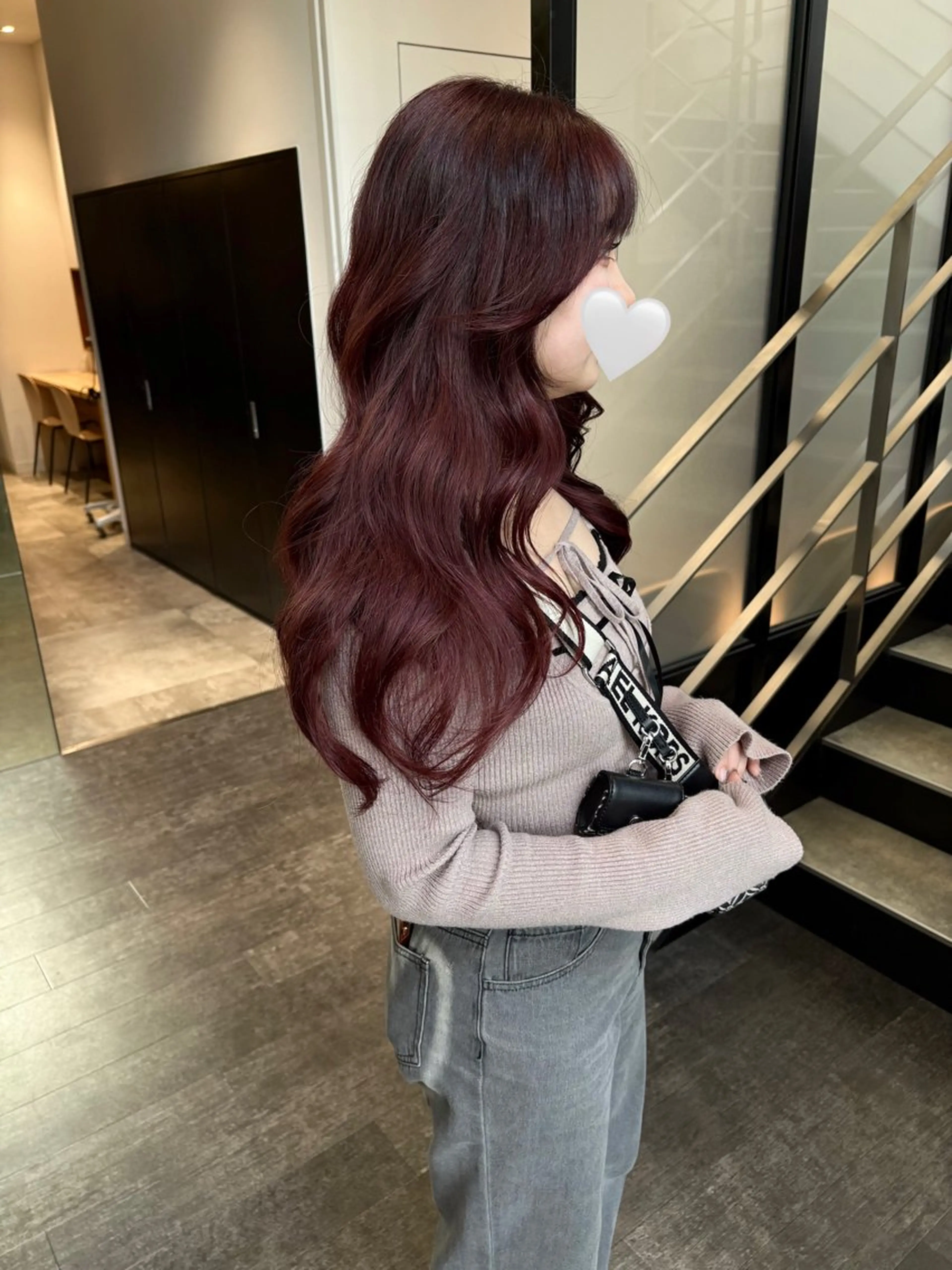 ロング カラー ヘアカラー mao | 柔らか艶カラー🫧のヘアスタイル