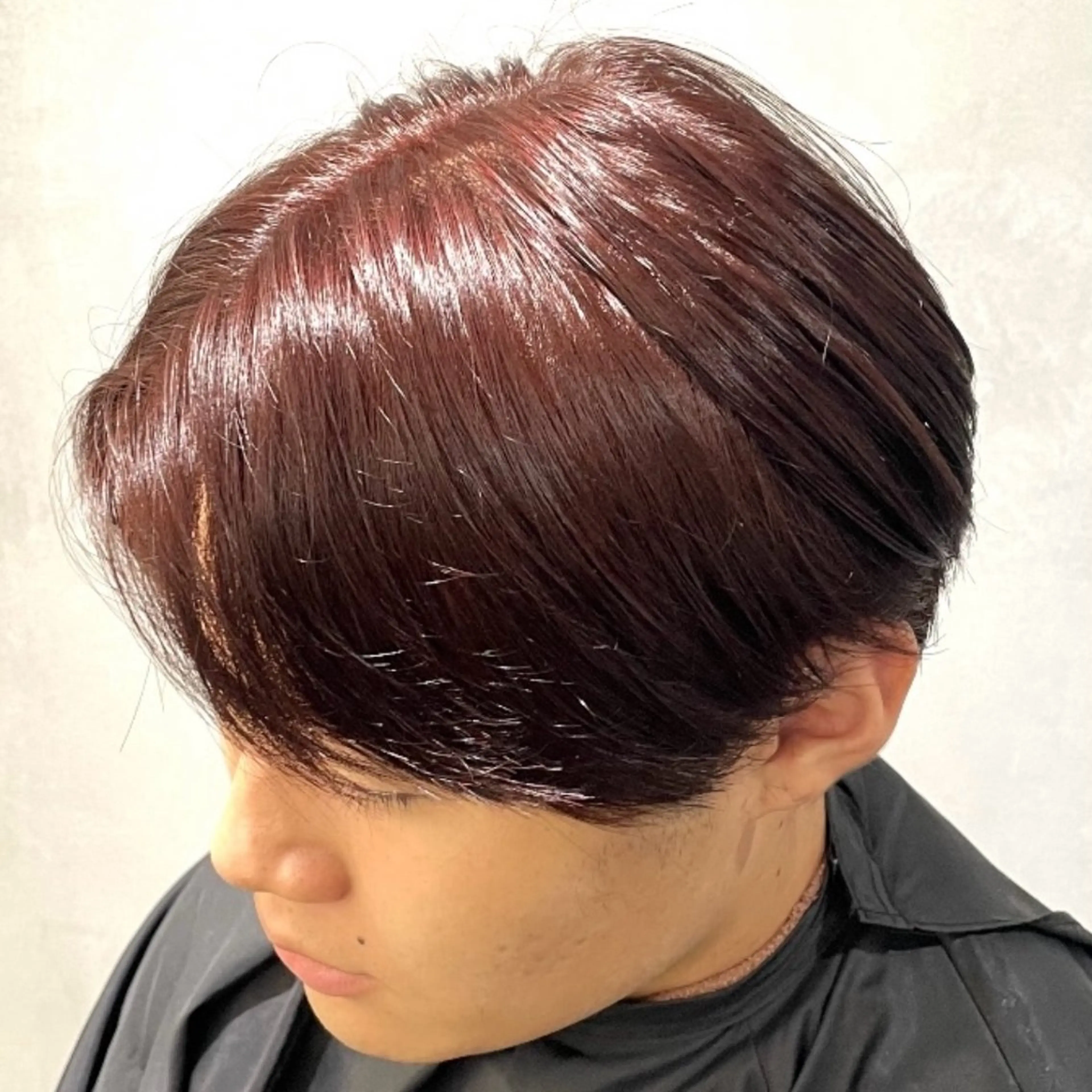 ミディアム パーマ ヘアアレンジ メンズ fifth 石川 凪のヘアスタイル