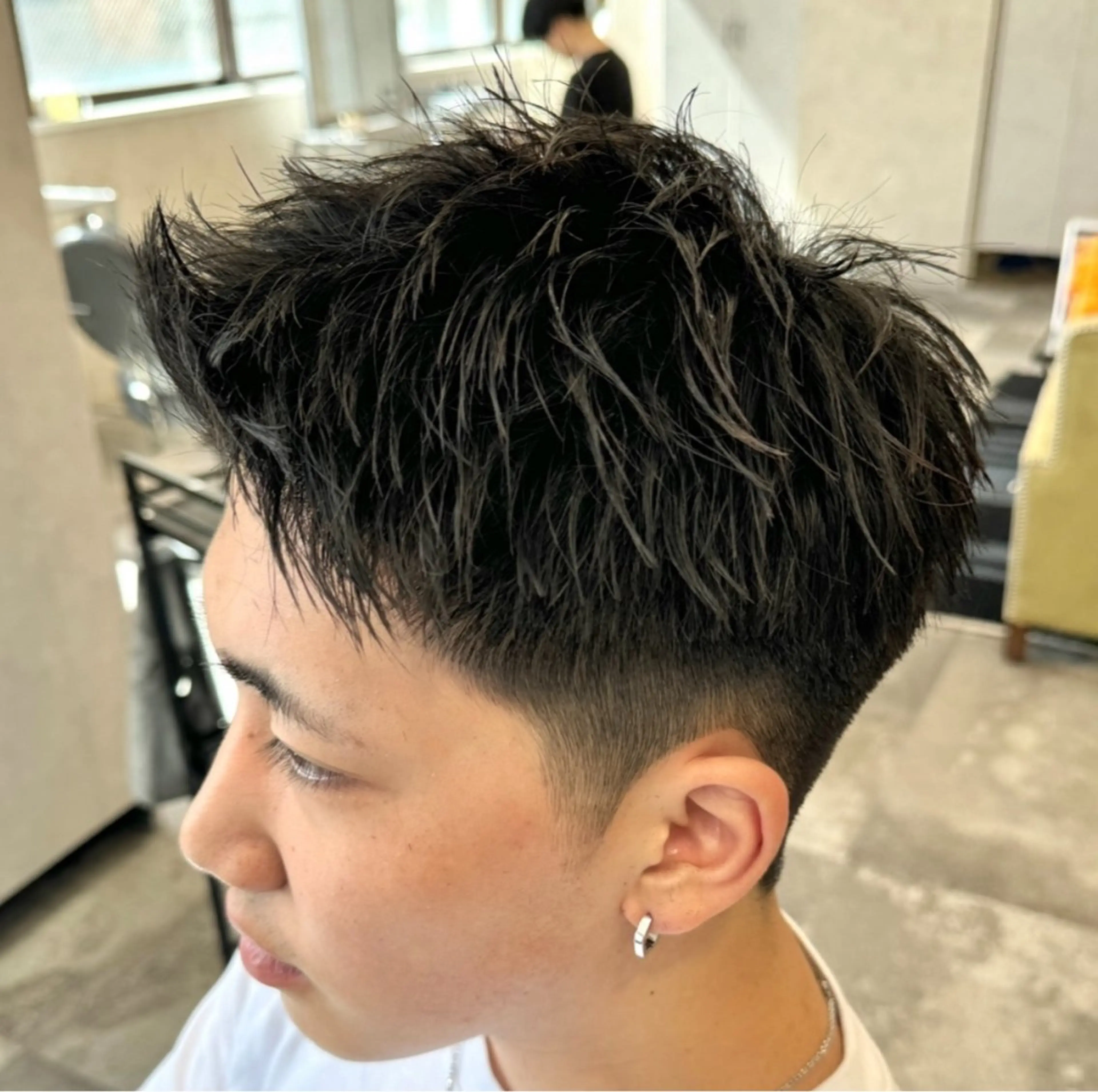 ショート ショートヘア カット 優太朗/仙台/メンズ /波巻き/ツイスパ/のヘアスタイル