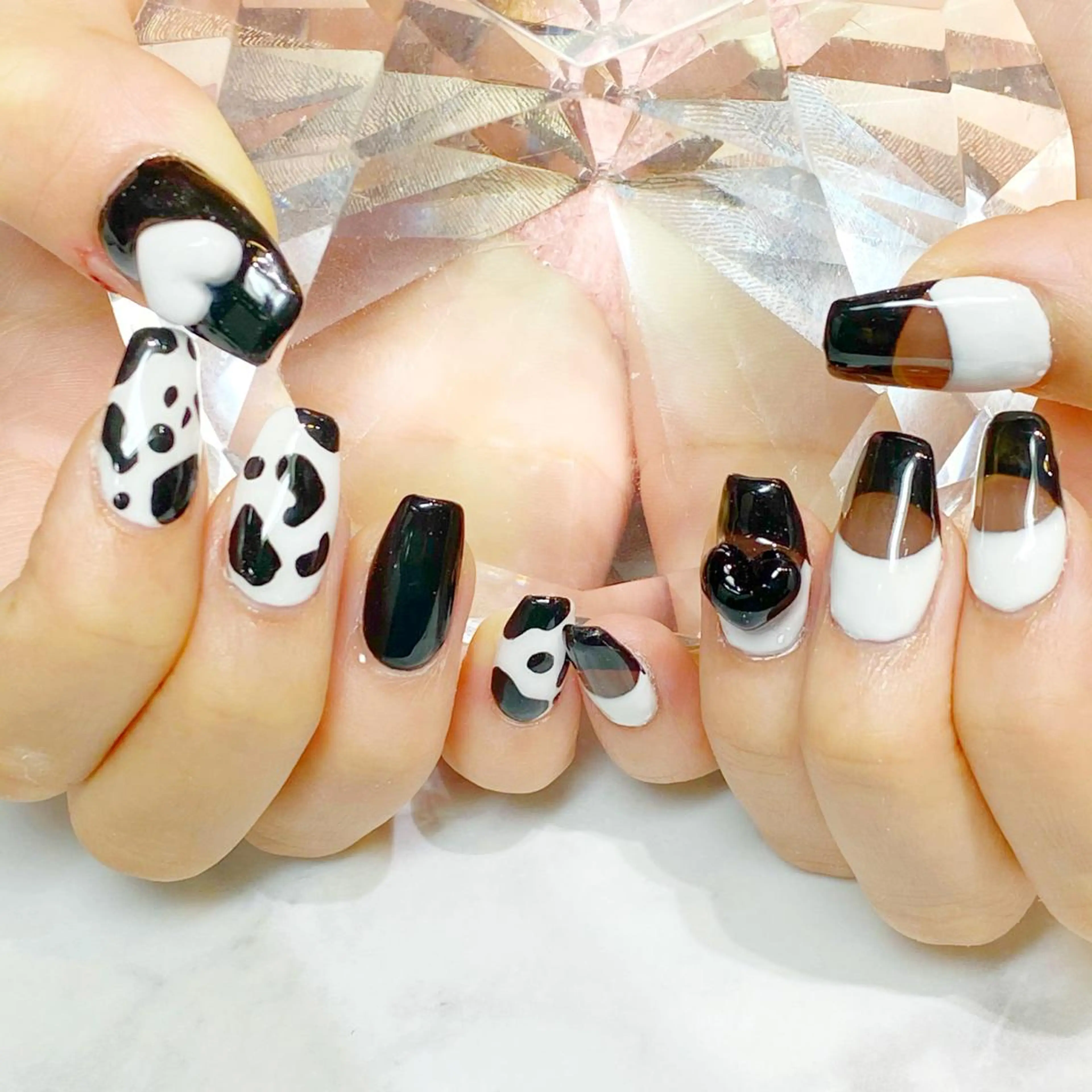 ネイル アートネイル 長さ出し ジェルネイル 持ち込み ハンドネイル YUN 💅のネイルデザイン