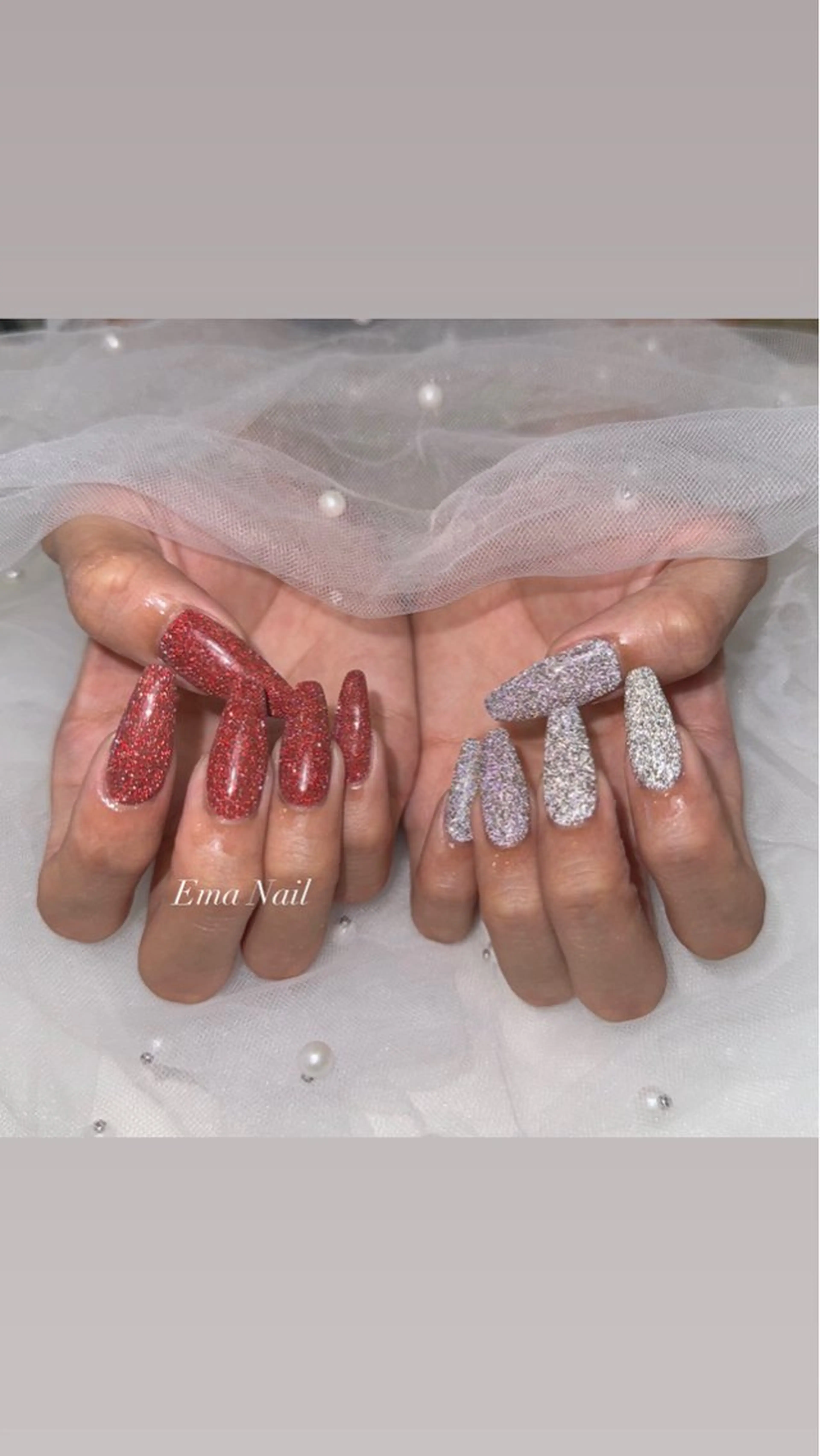 ネイル ハンドネイル EmaNail＋KIHAKUYA東大阪瓢箪山店所属・EmaNail YUIのネイルデザイン