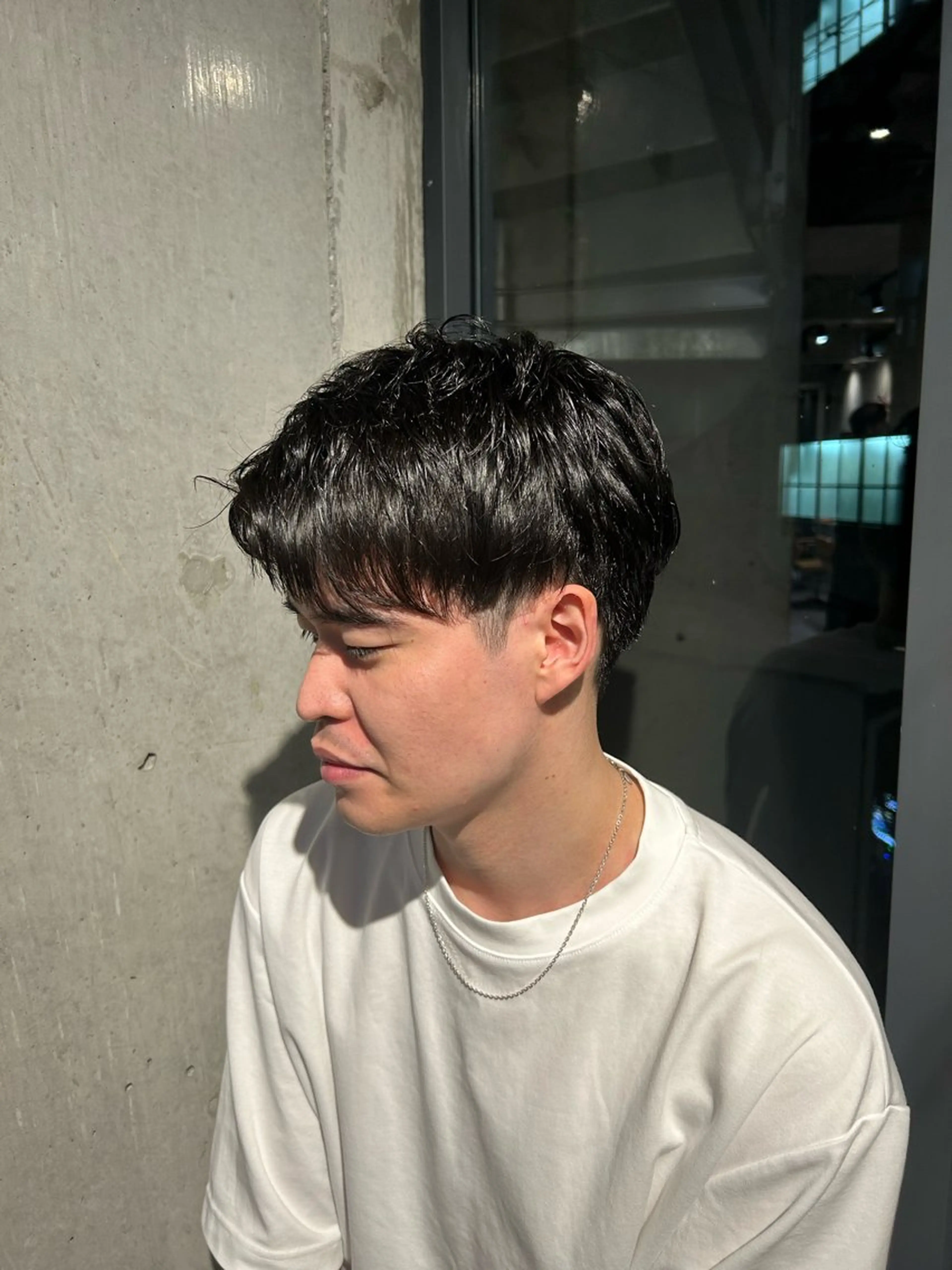 ショート メンズ 刈り上げ 葉月/ボブ/ 透明感カラー／中目黒のヘアスタイル