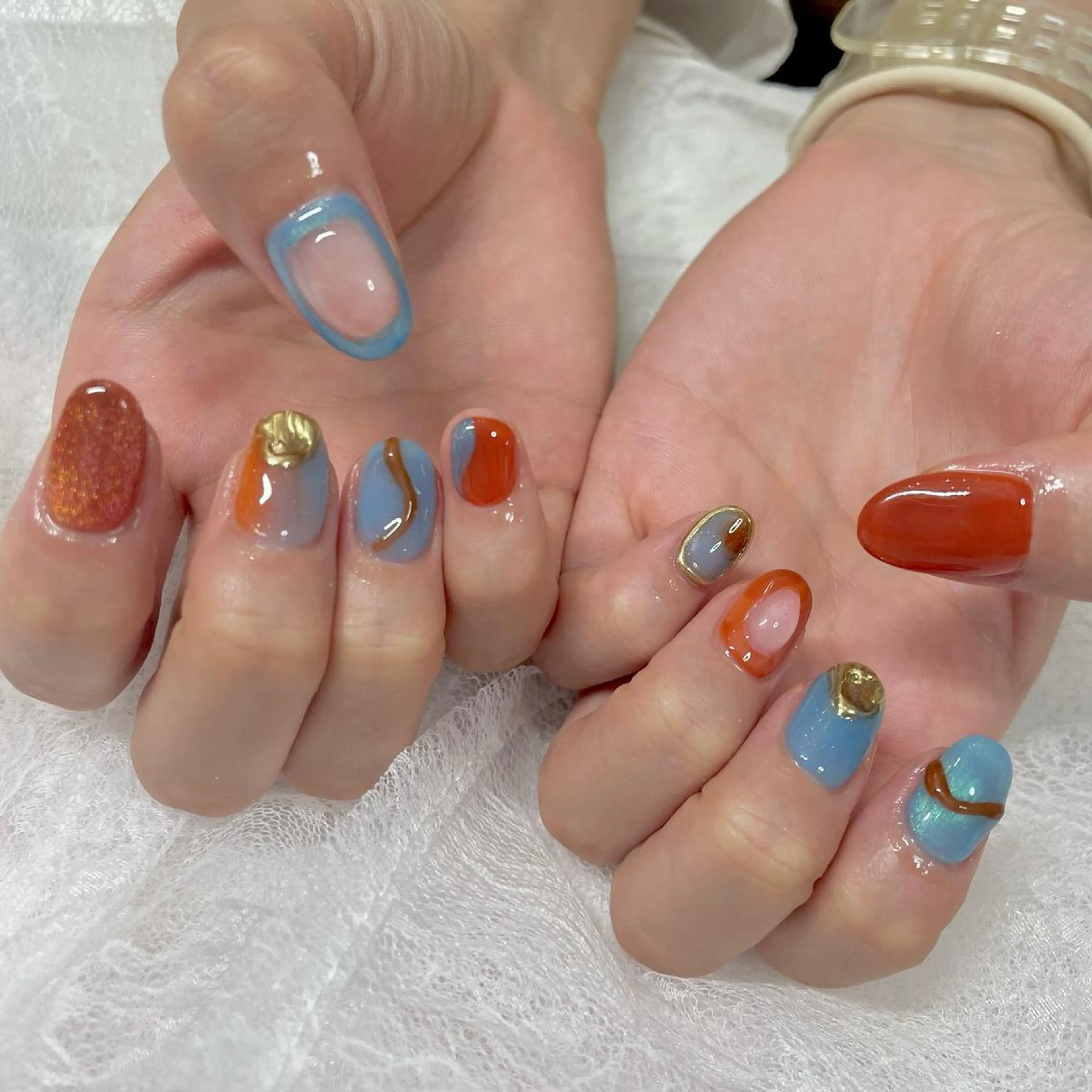 ネイル ジェルネイル ニュアンスネイル J terrace Nailのネイルデザイン
