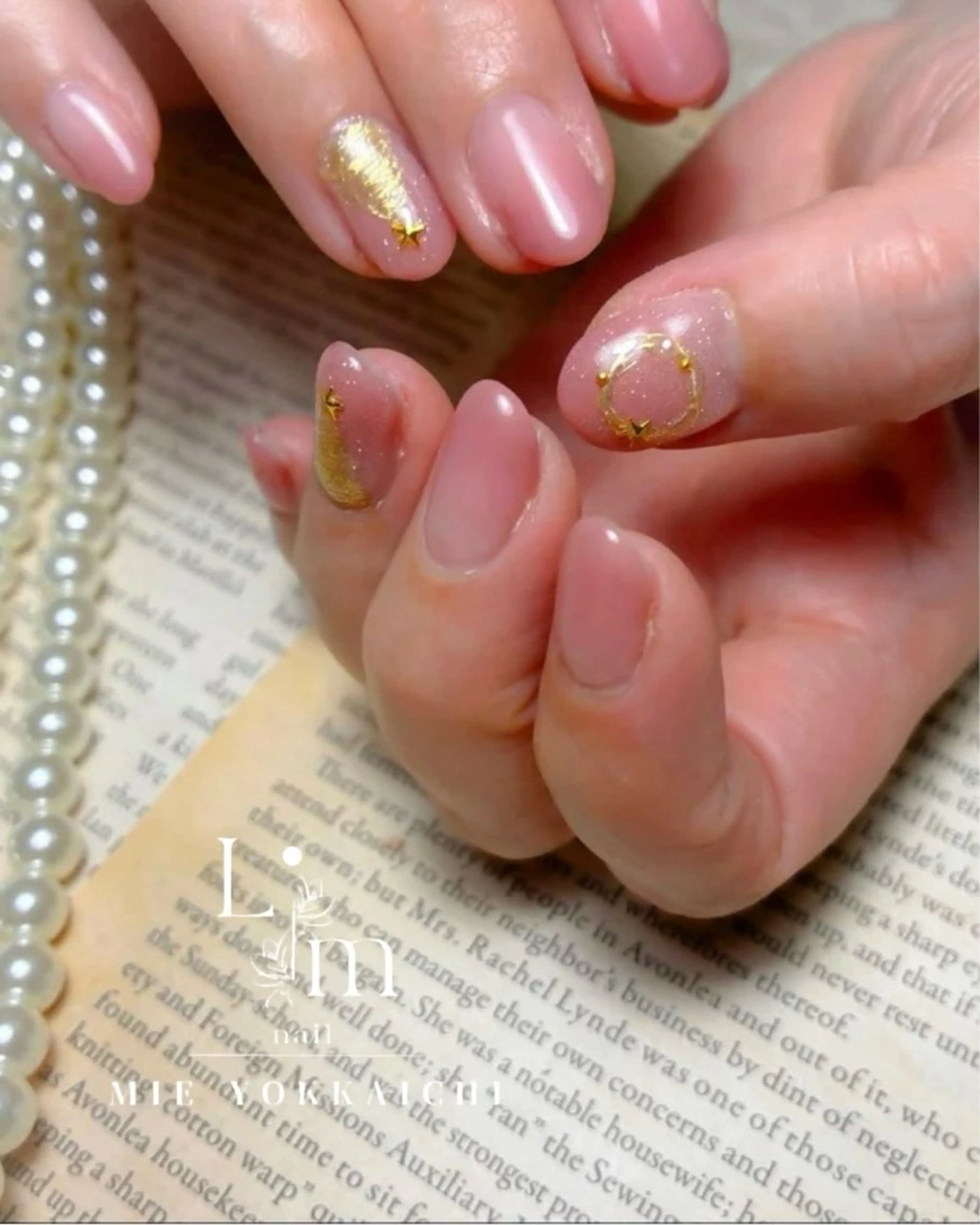 ネイル アートネイル ミラーネイル オフィスネイル Li.m nail リム ネイルのネイルデザイン