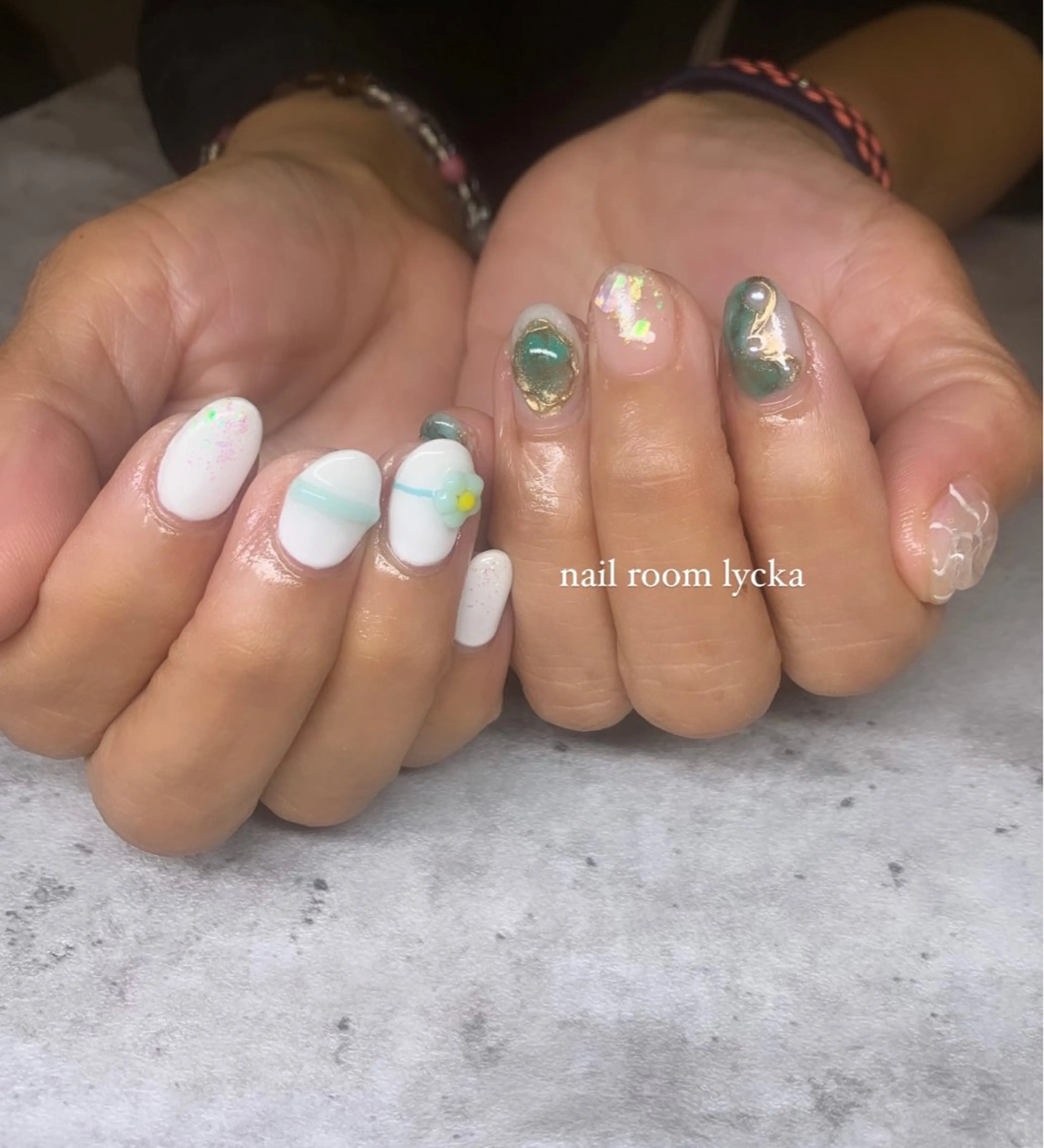 ネイル ﾈｲﾙﾙｰﾑﾘｯｶ 𝐦𝐚𝐲𝐮のネイルデザイン