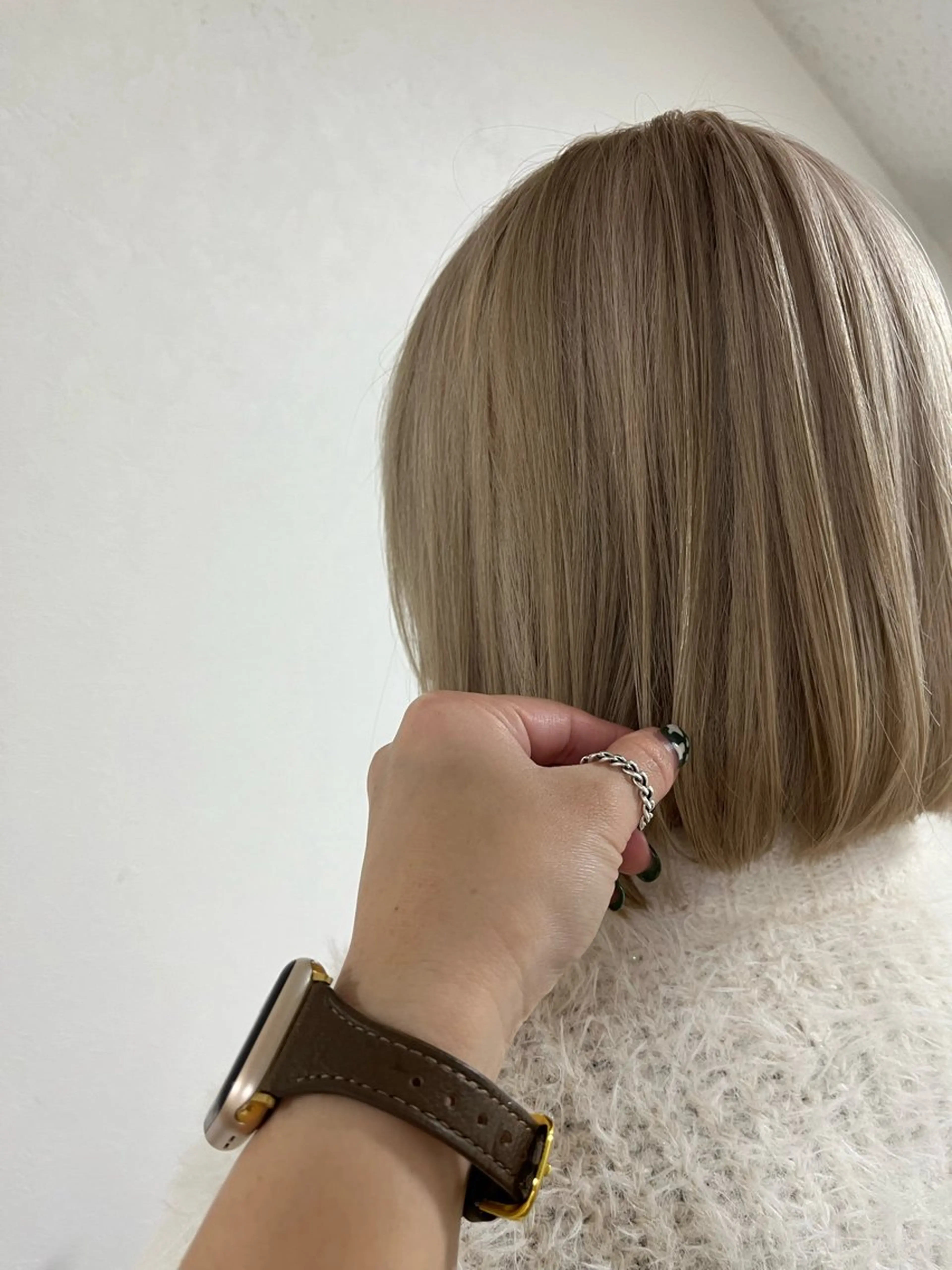 Wカラー🤎❤️カット+カラー+ブリーチ+マイクロバブル付き💚💙🧴の写真