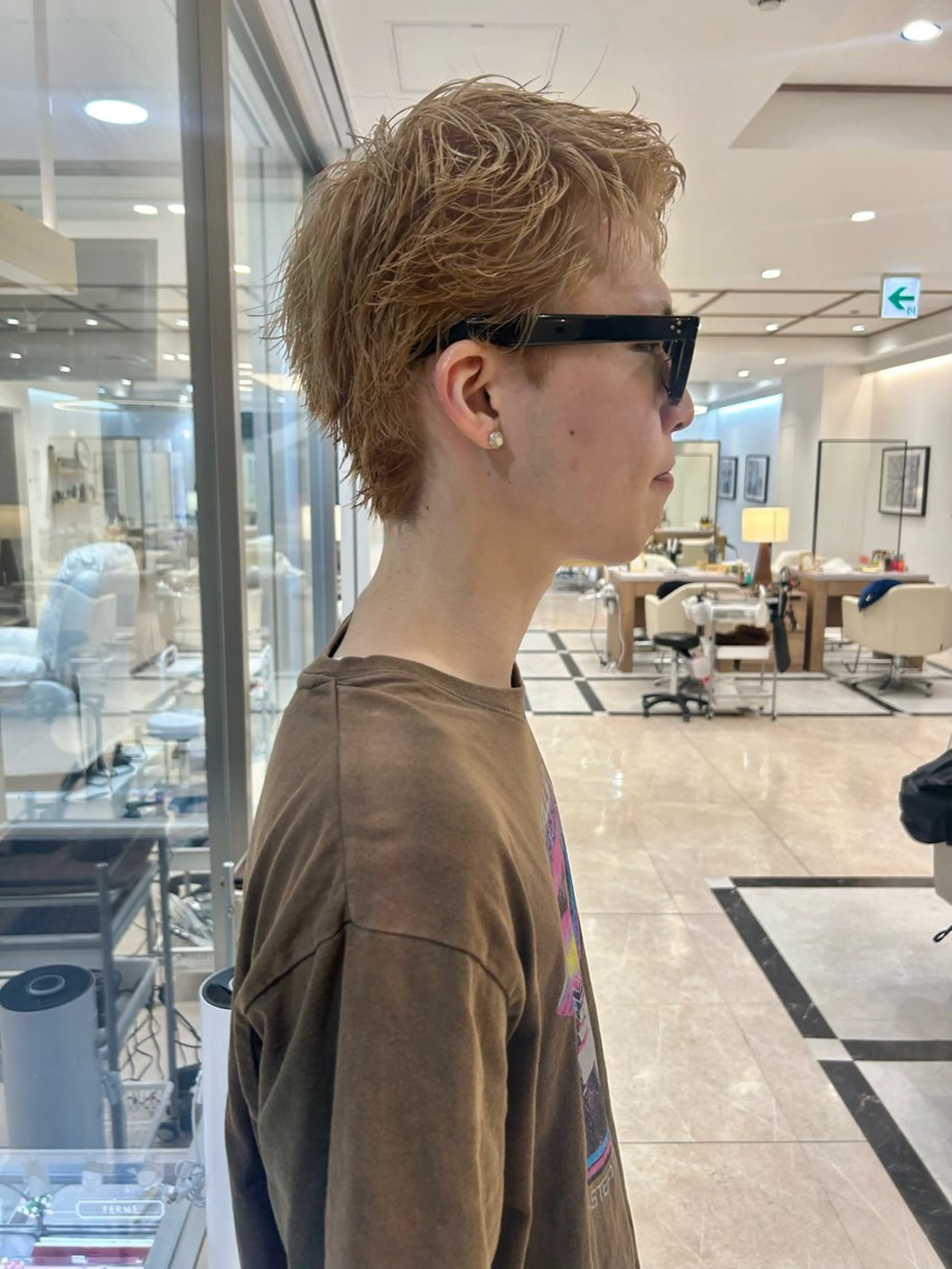 カラー メンズ カット ヘッドスパ メンズヘア/レイヤー /ボブ山内春輝のヘアスタイル