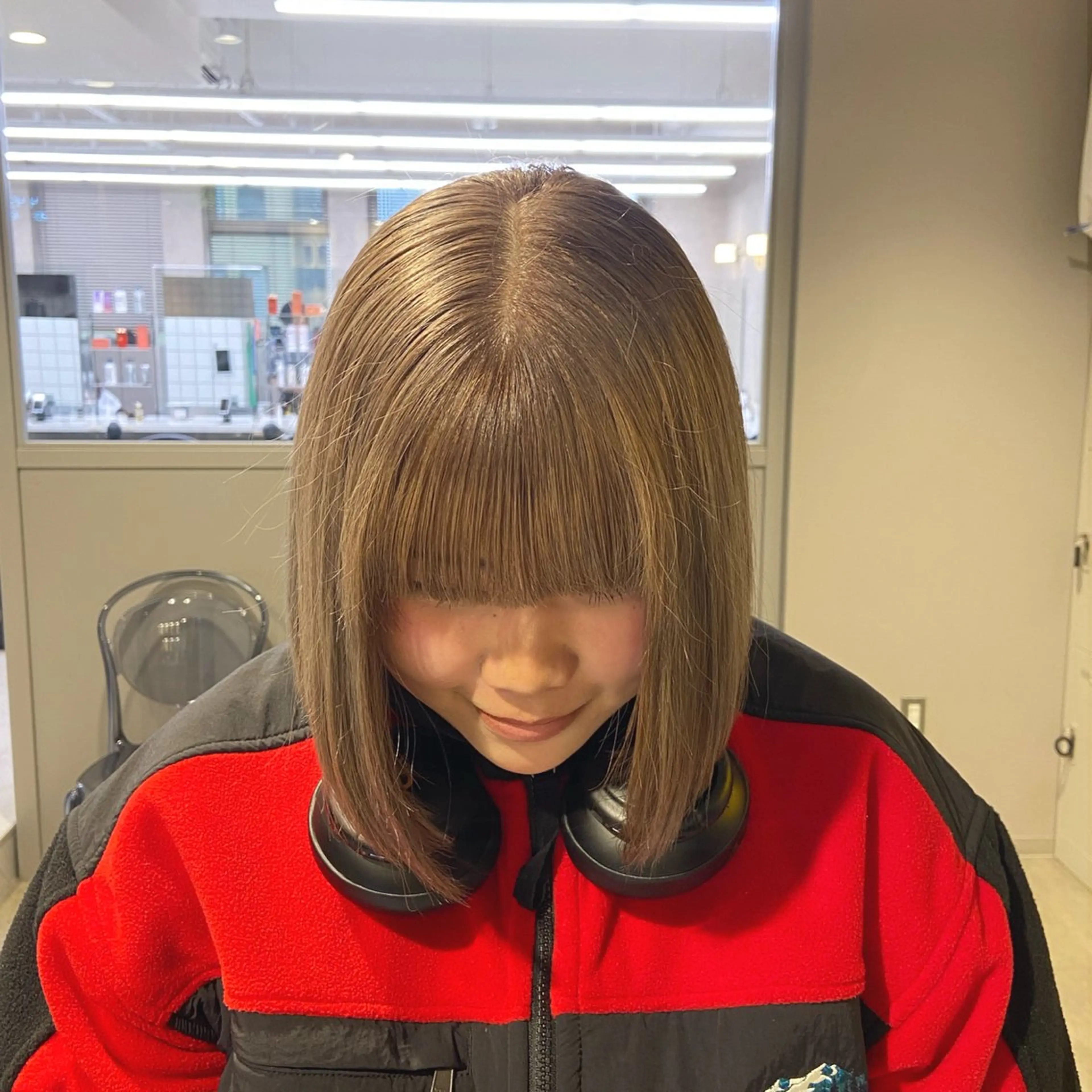 ショート カラー ヘアアレンジ Over hair_ misakiのヘアスタイル