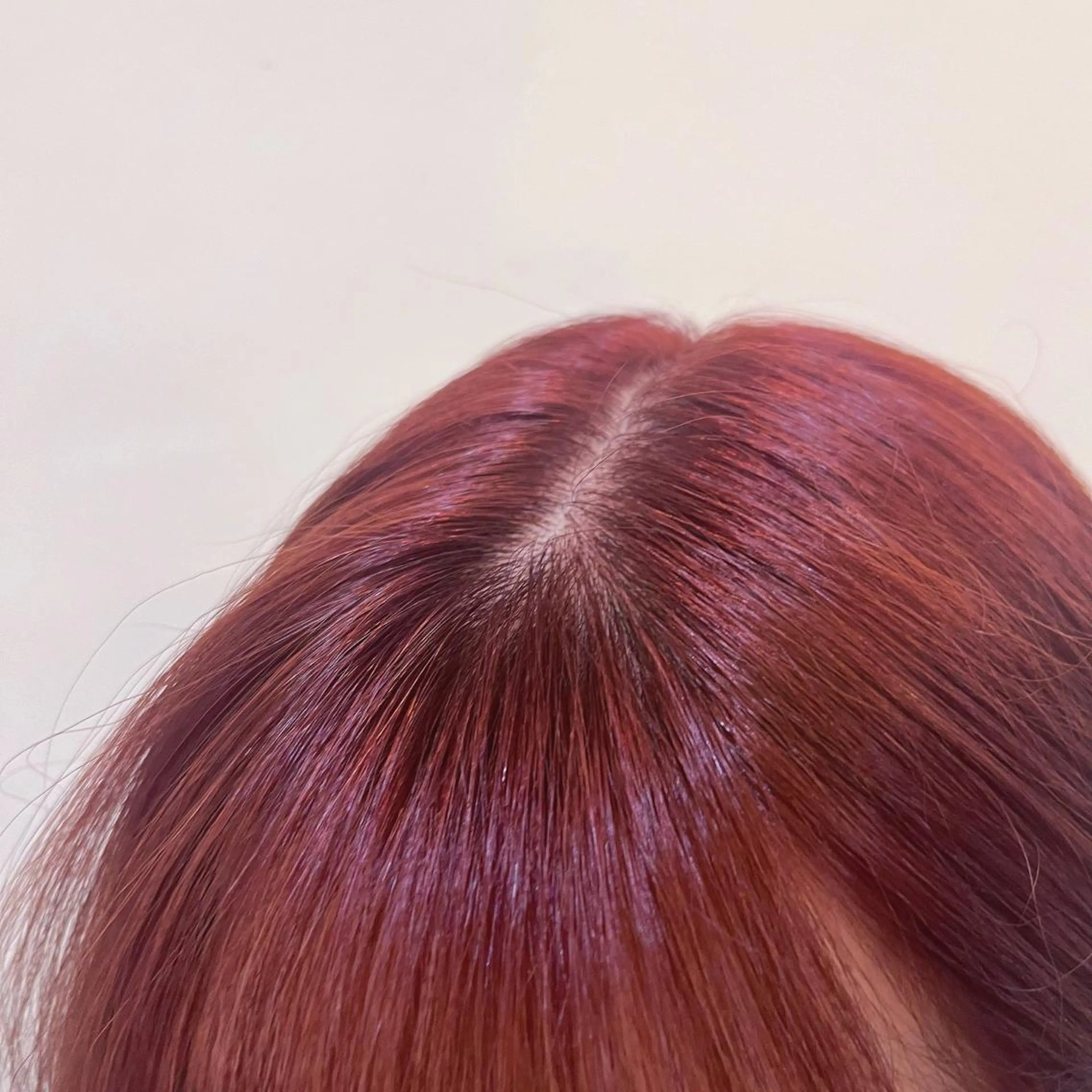 カラー ブリーチ オレンジ ピンクカラー cana 札幌美容師レイヤーのヘアスタイル