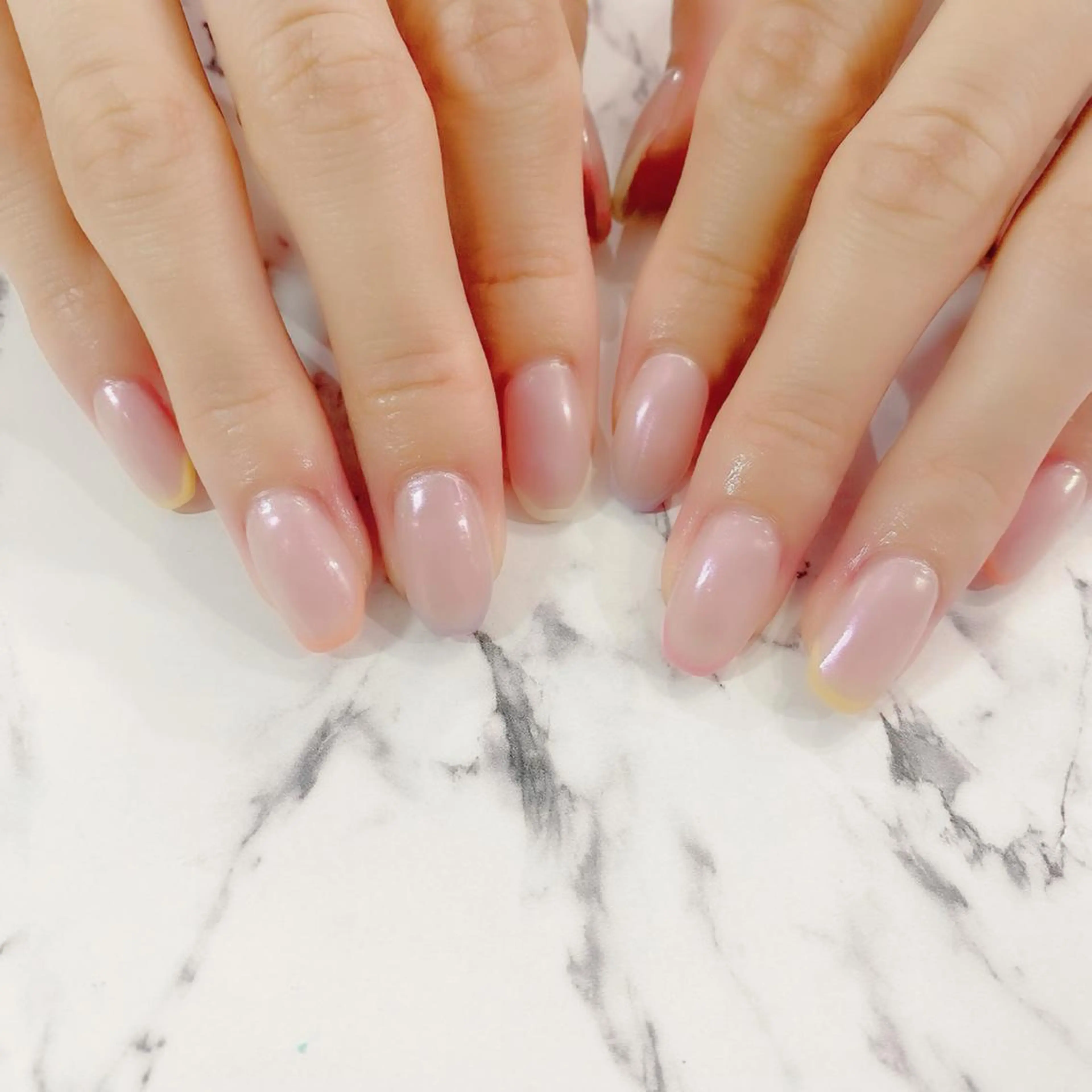 セミロング カラー パーマ ヘアアレンジ メンズ キッズ ネイル マツエク・マツパ アイブロウ メンズ韓国風 韓国風マツエク 韓国風ヘア オーロラネイル フレンチネイル ハンドネイル Salon Ｋのネイルデザイン