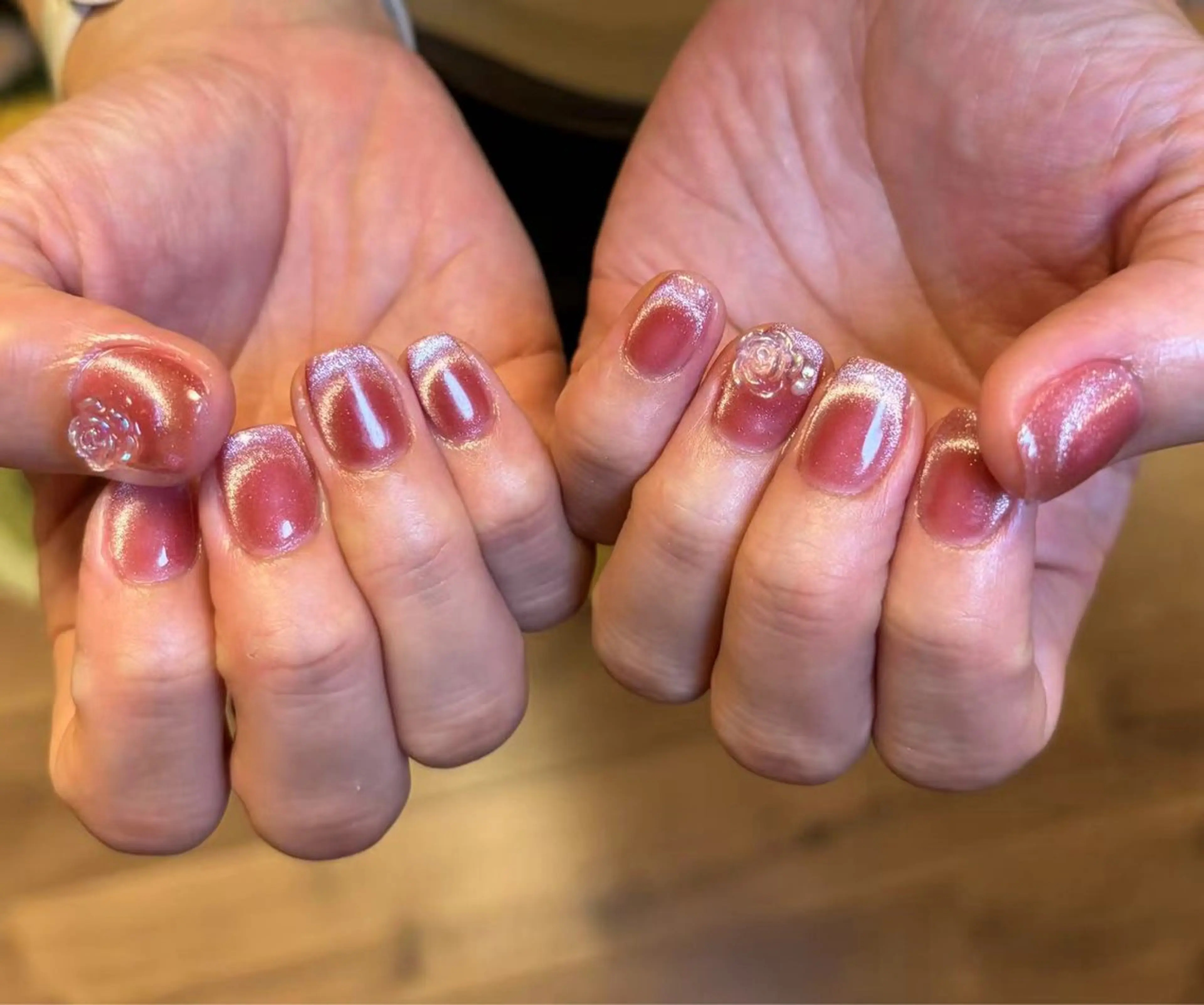 ネイル マグネットネイル ハンドネイル 京 美人のネイルデザイン