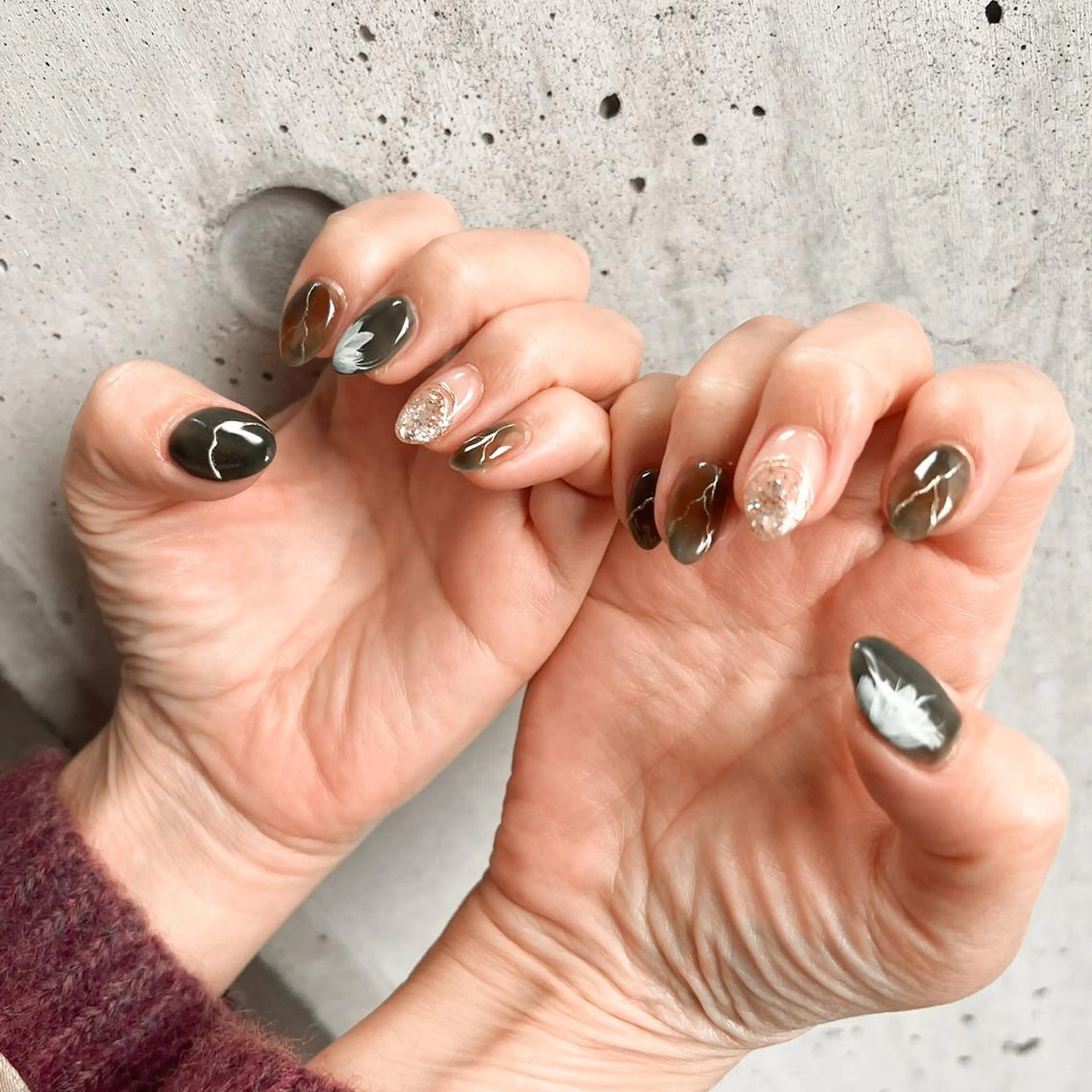 ネイル ハンドネイル NAIL Salon IP所属・長谷川 奈緒美のネイルデザイン