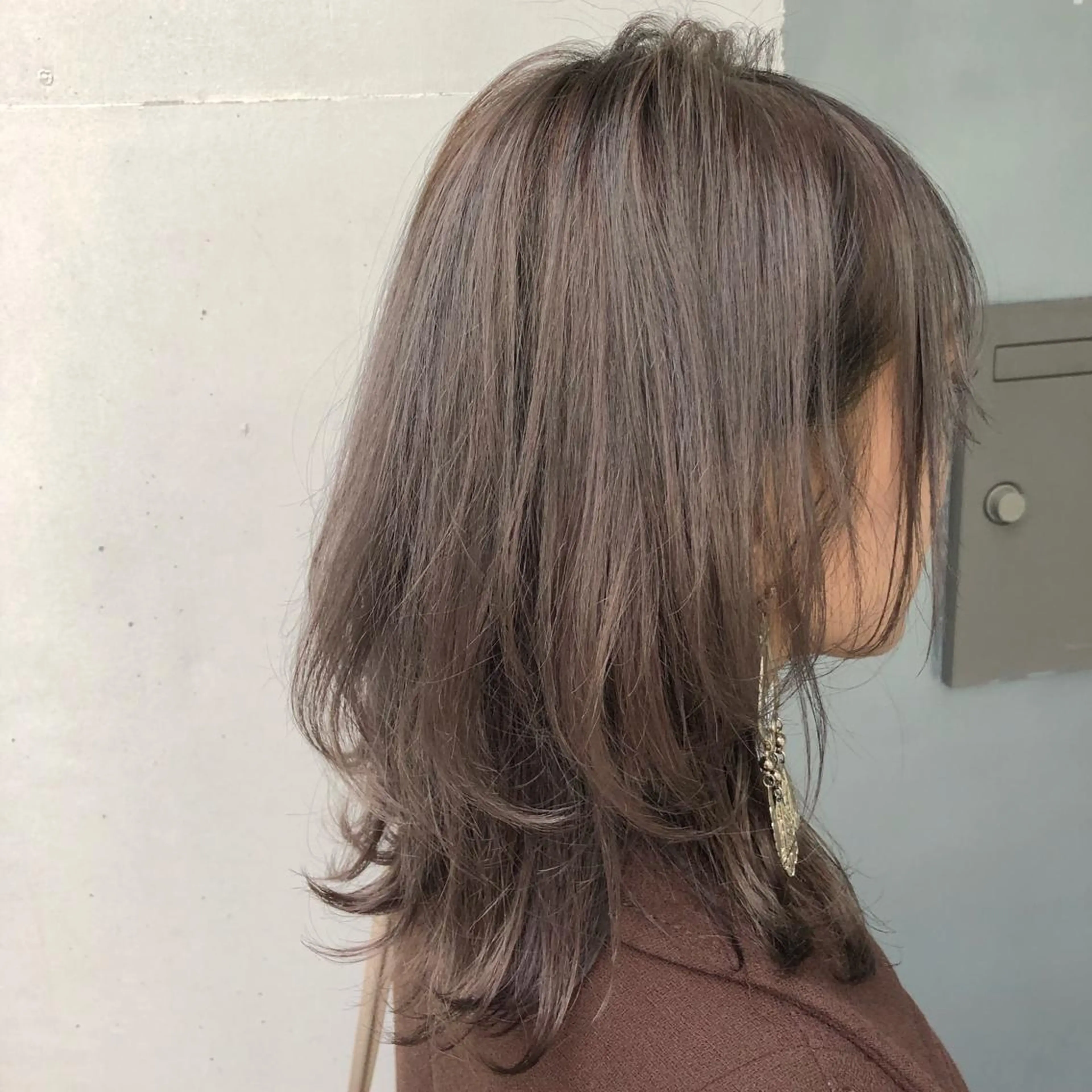 ミディアム カラー 🟩くすみカラー/ボ ブ/ショート/大司のヘアスタイル