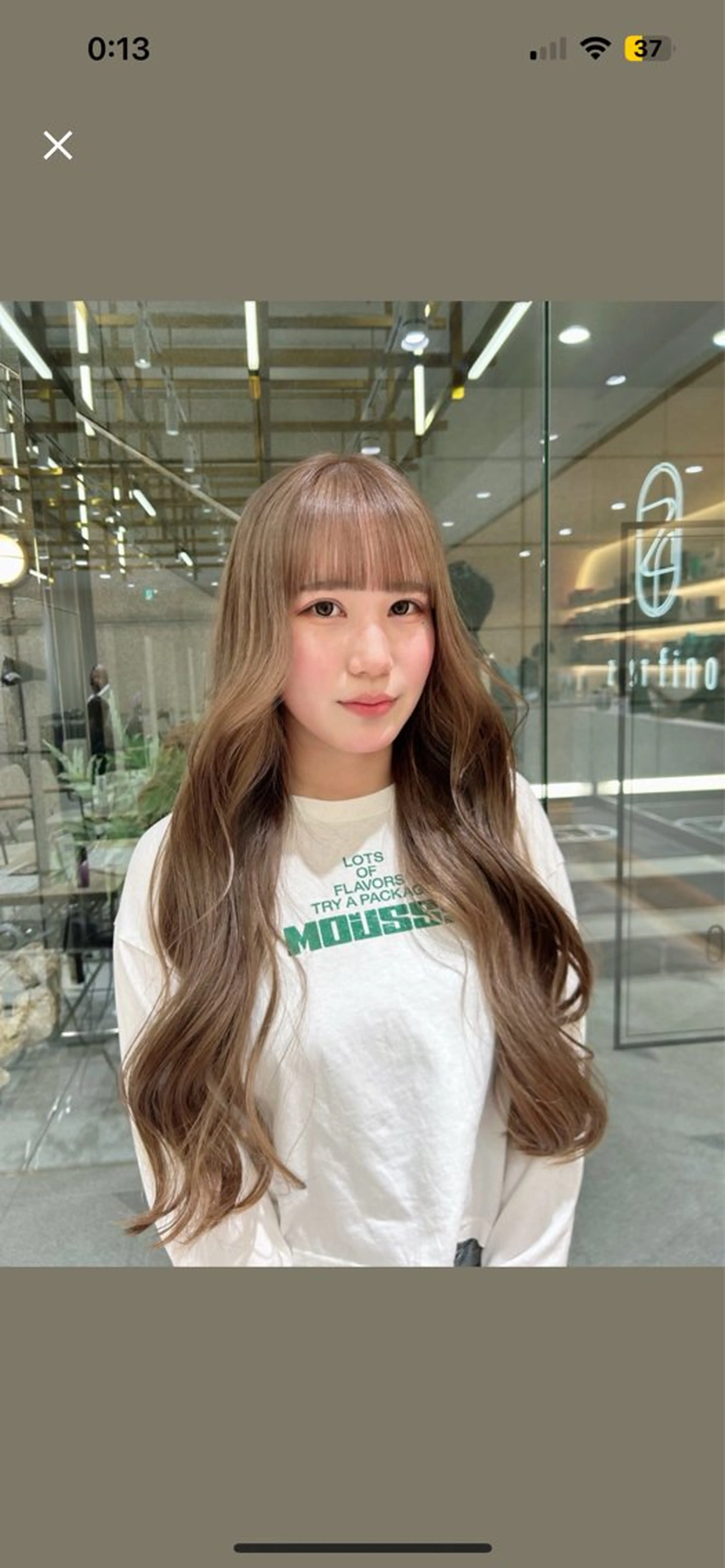 ロング カラー 🦋sana🦋 似合わせカット✁のヘアスタイル