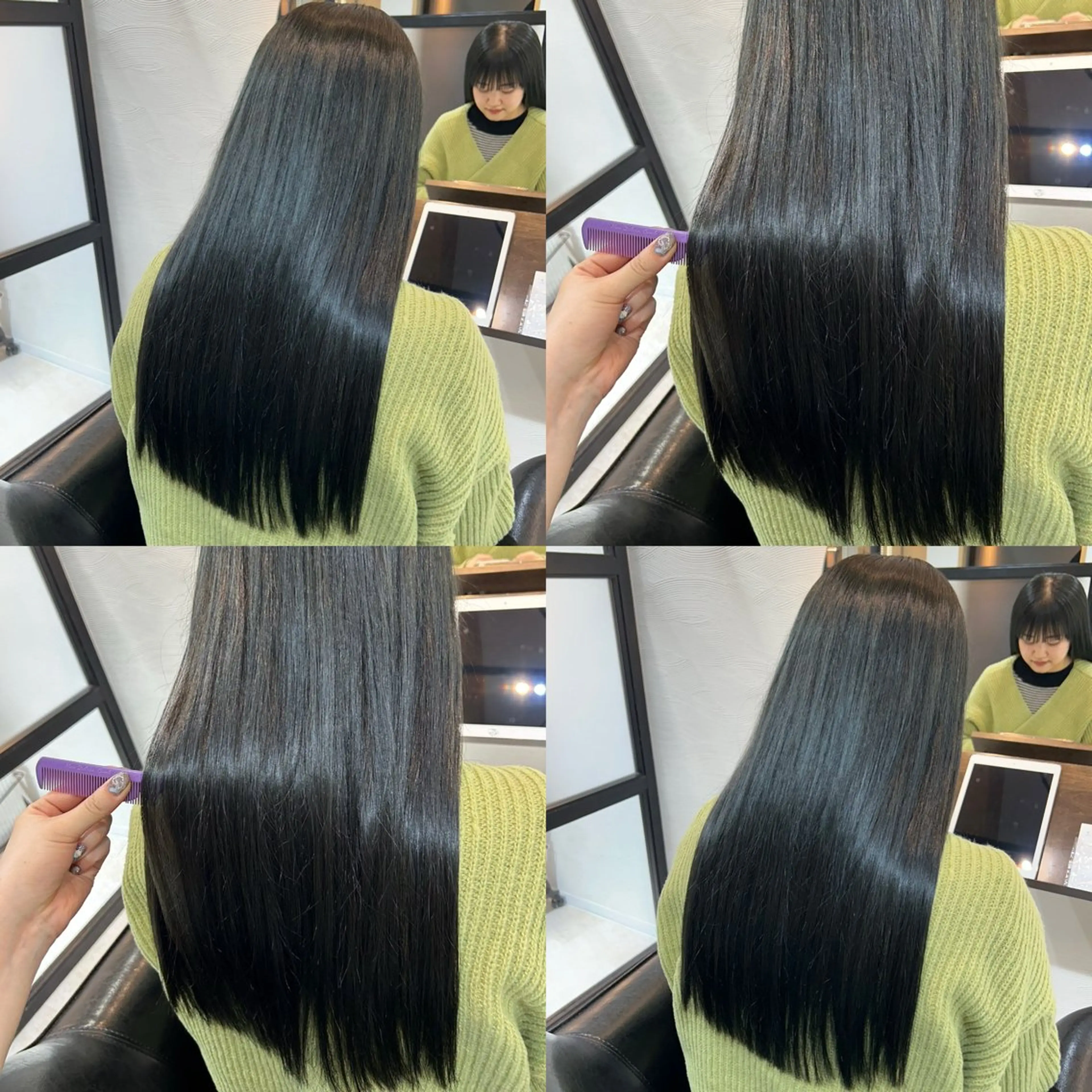 ロング カラー 🤍透明感/韓国風 🤍サクラギヒトミのヘアスタイル