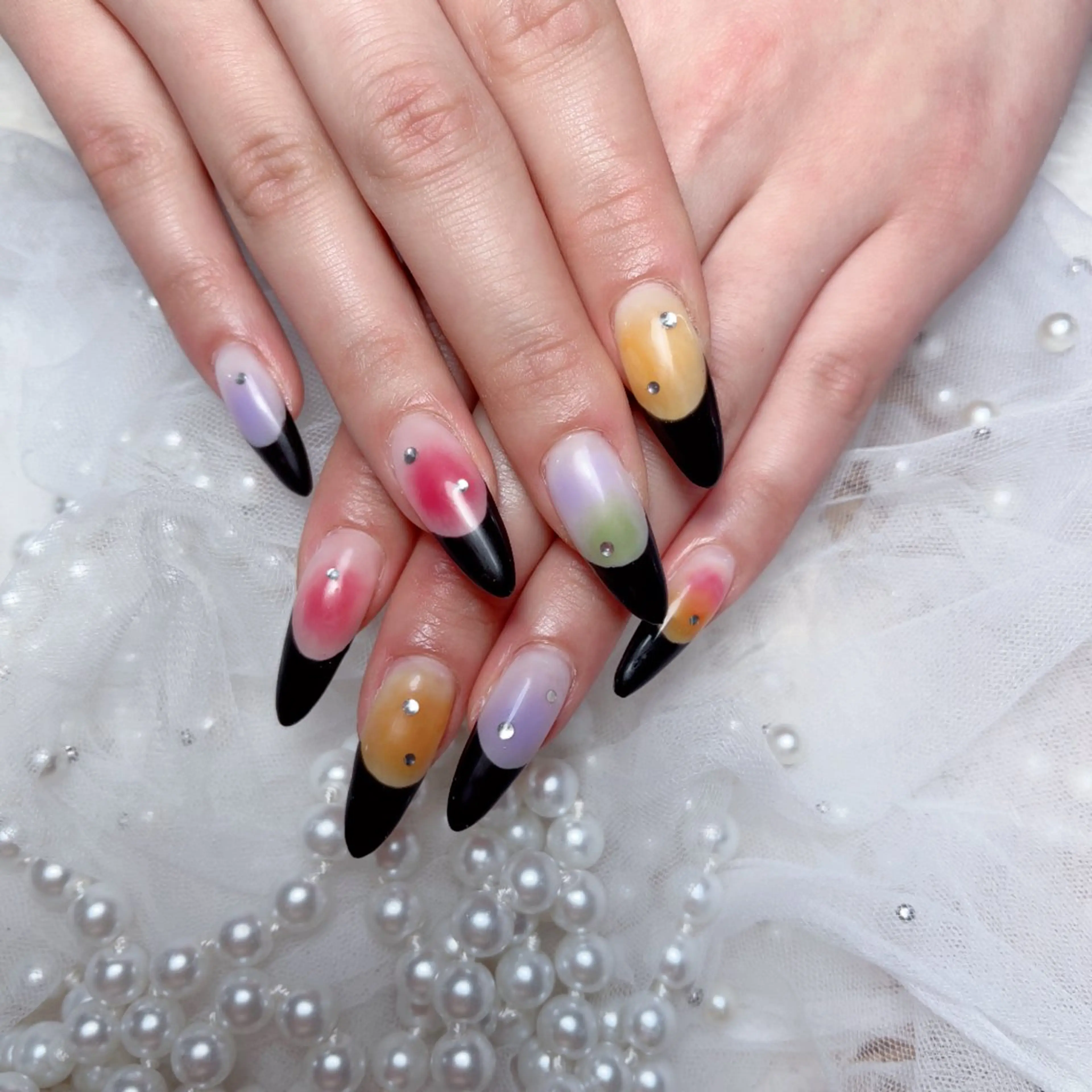 ネイル M🌷nail 長さだし専門店のネイルデザイン