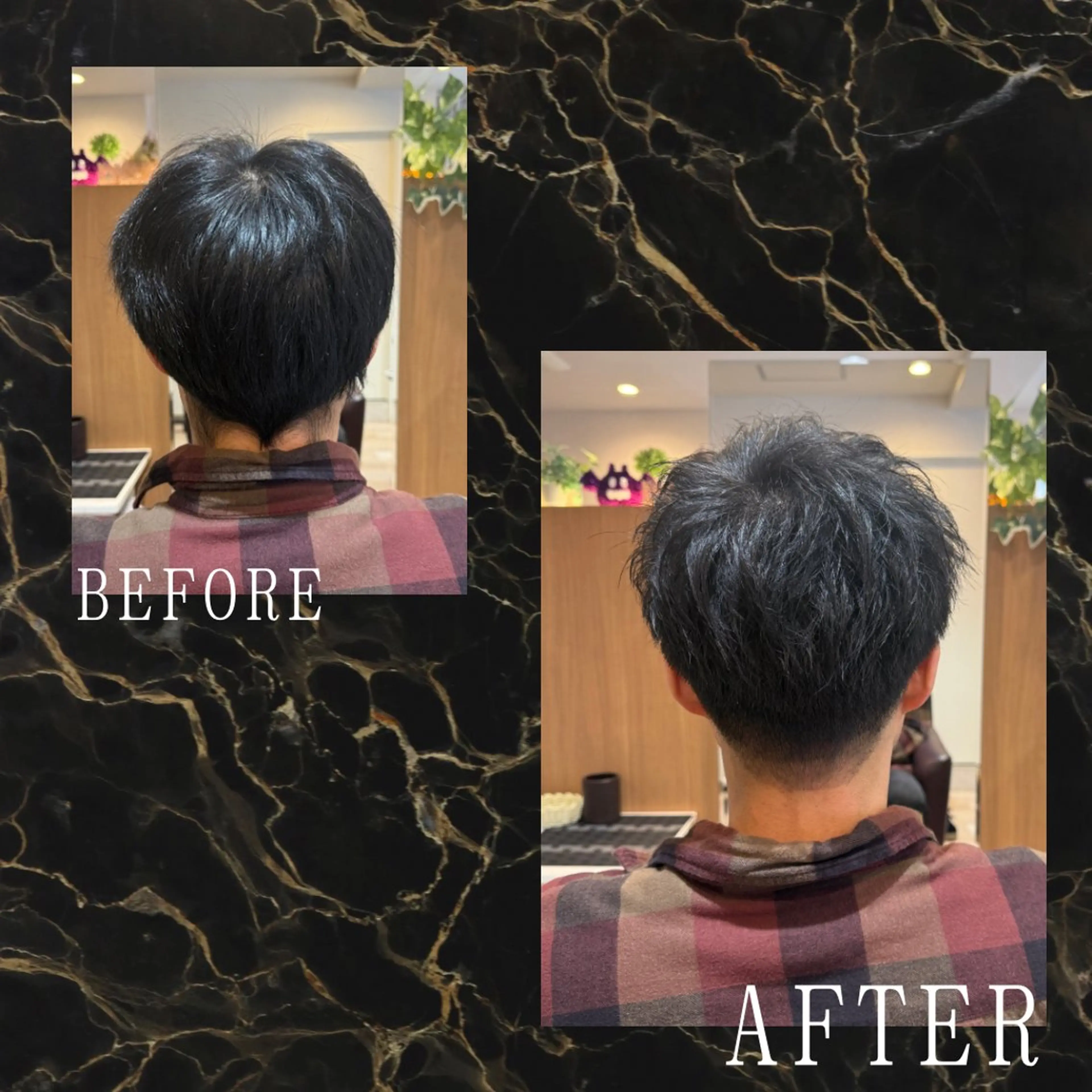 ショート メンズ メンズショート レイヤーカット ショートヘア 🎲Mizukiアイ ＆メンズカット🎲のヘアスタイル