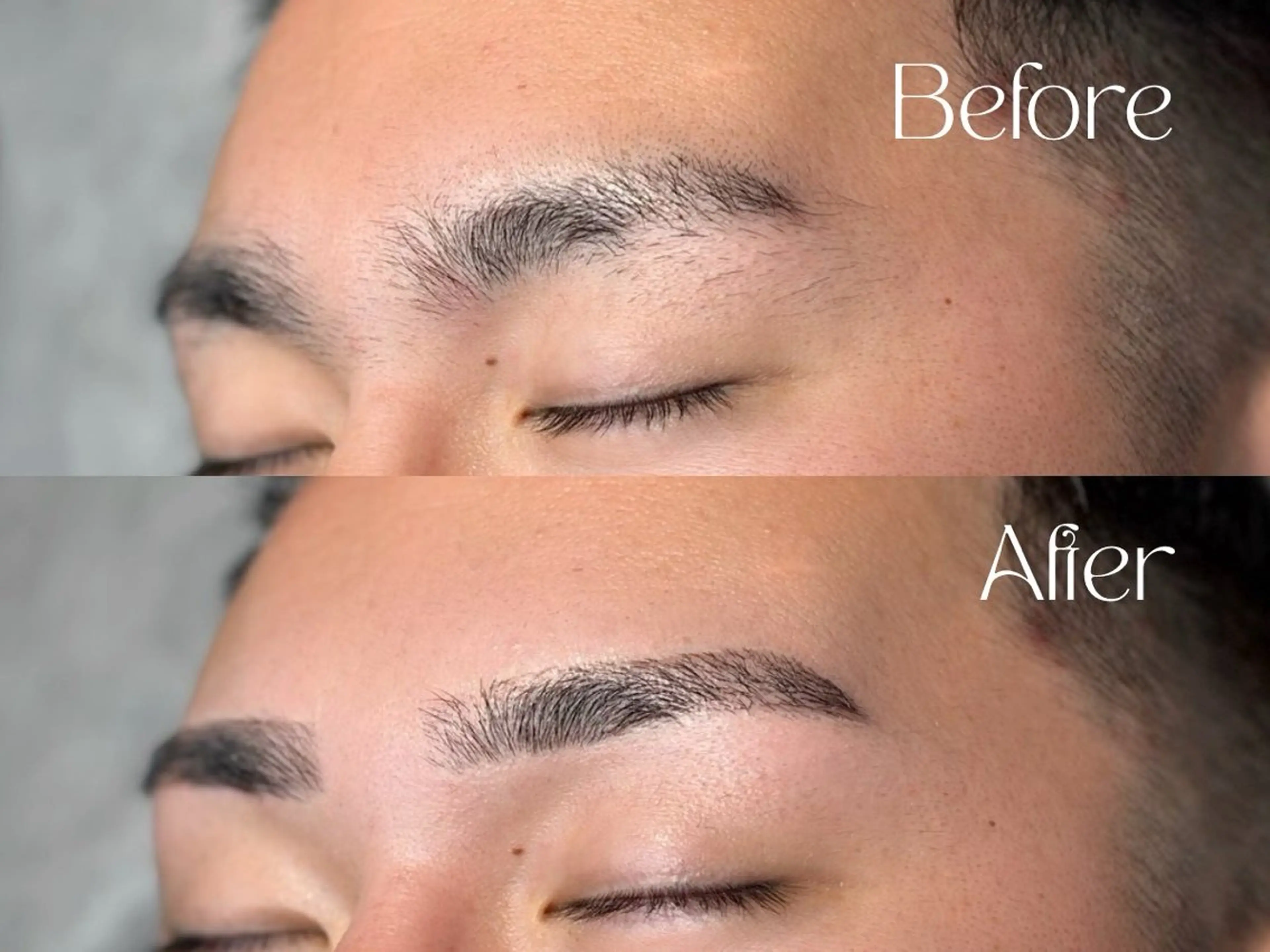 《メンズ限定❕》眉毛ワックス（間引きあり）眉毛カットの写真