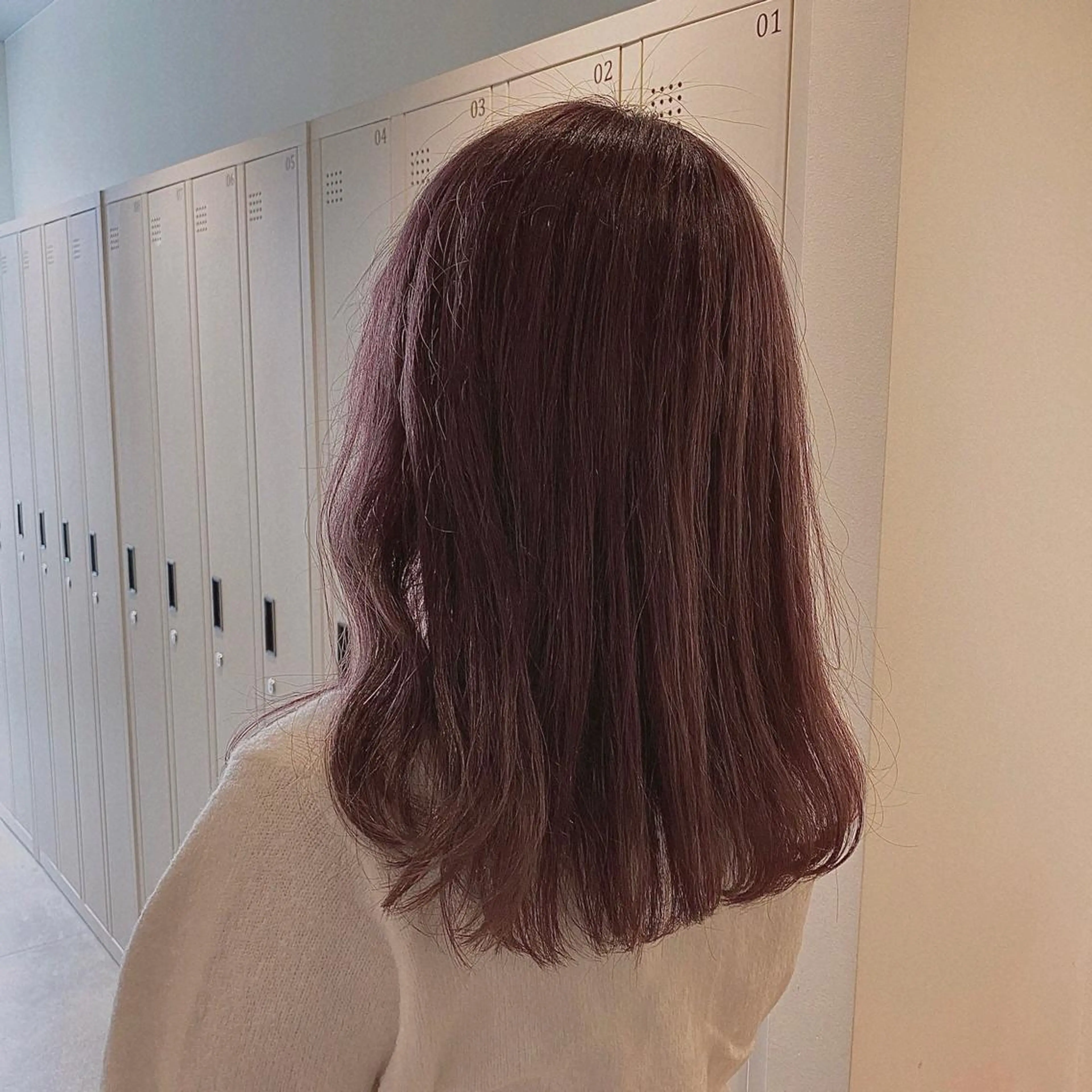 ミディアム カラー ヘアカラー トリートメント 🎀 Haruna ¦透明感カラー🎀のヘアスタイル