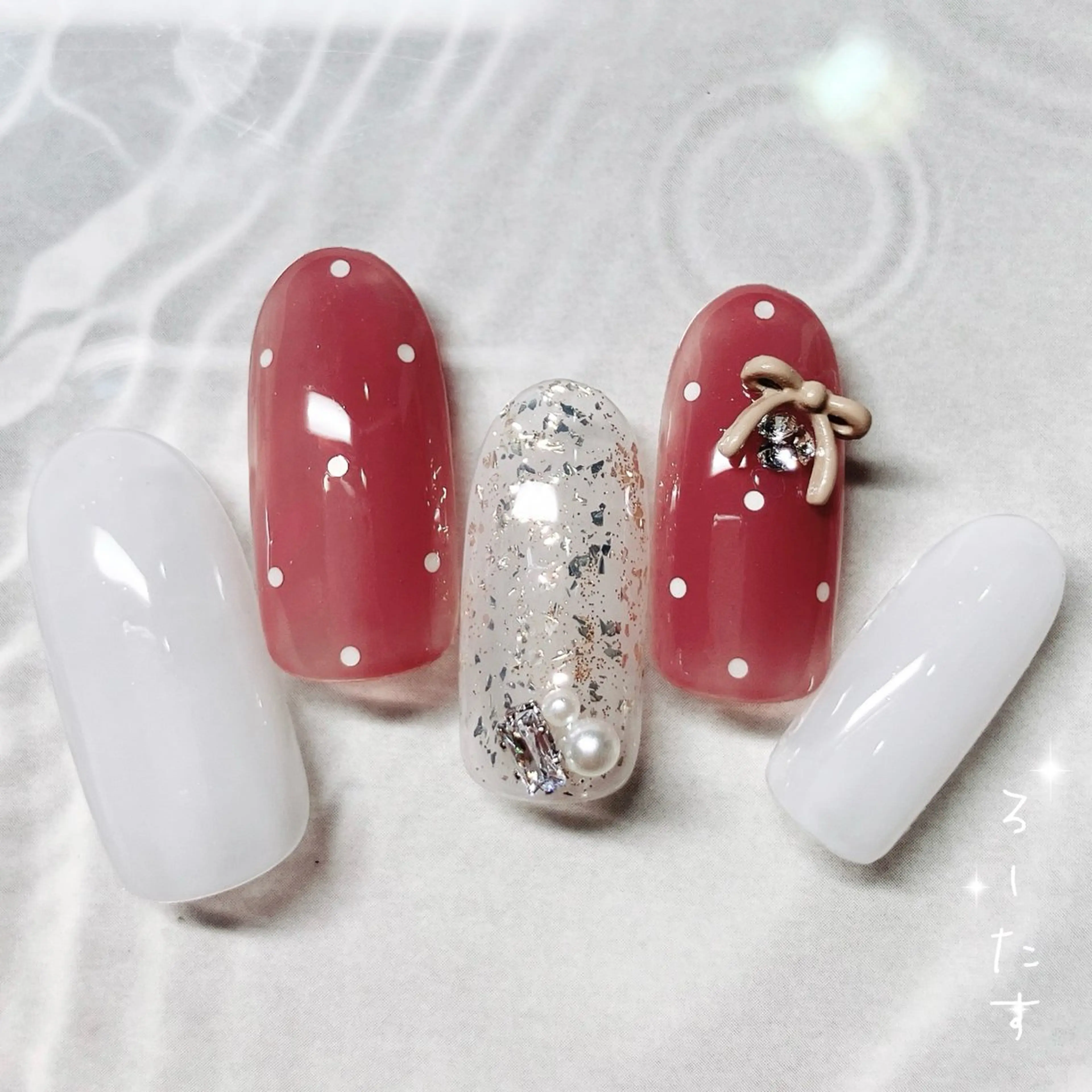 ネイル ハンドネイル マオジェル導入サロン ♡ろーたすのネイルデザイン