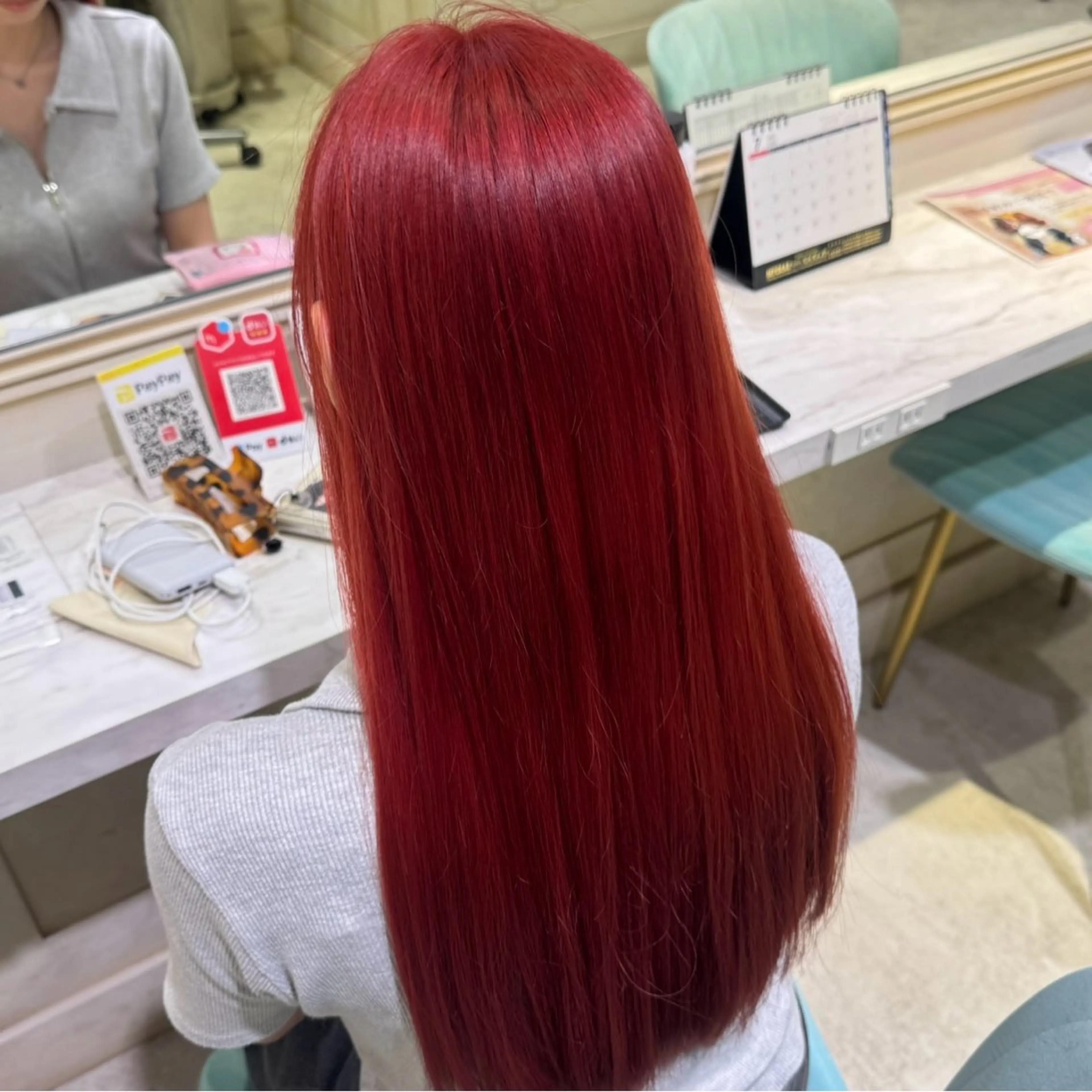 ロング ヘアカラー トリートメント 🦋ブリーチ/カラー 専門AYA💖のヘアスタイル