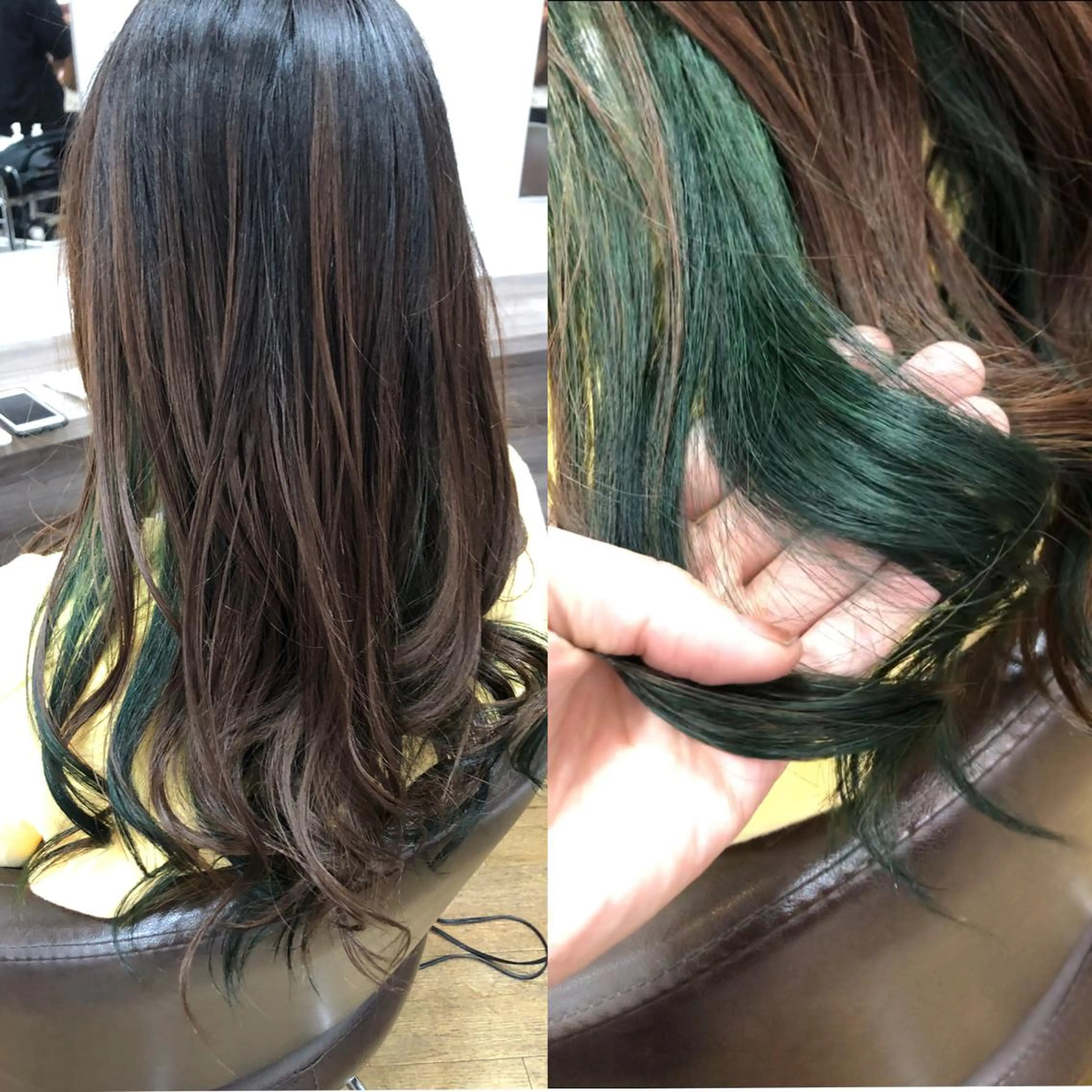 ロング カラー ヘアカラー トリートメント 🌿ダブルカラー/ 明大前/中村渓太のヘアスタイル