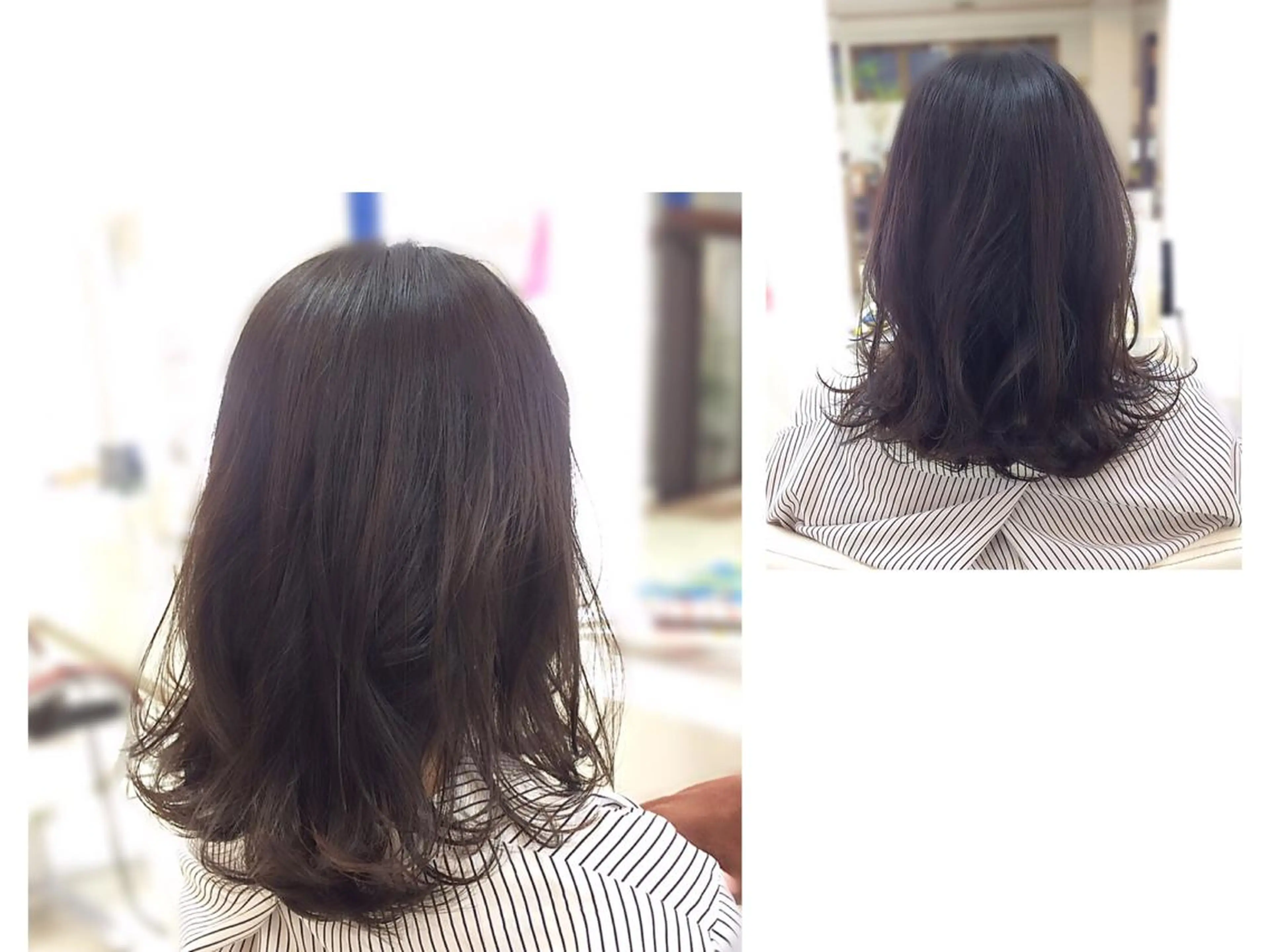 セミロング パーマ セミロングパーマ カット パーマ トリートメント Hair VERDEのヘアスタイル