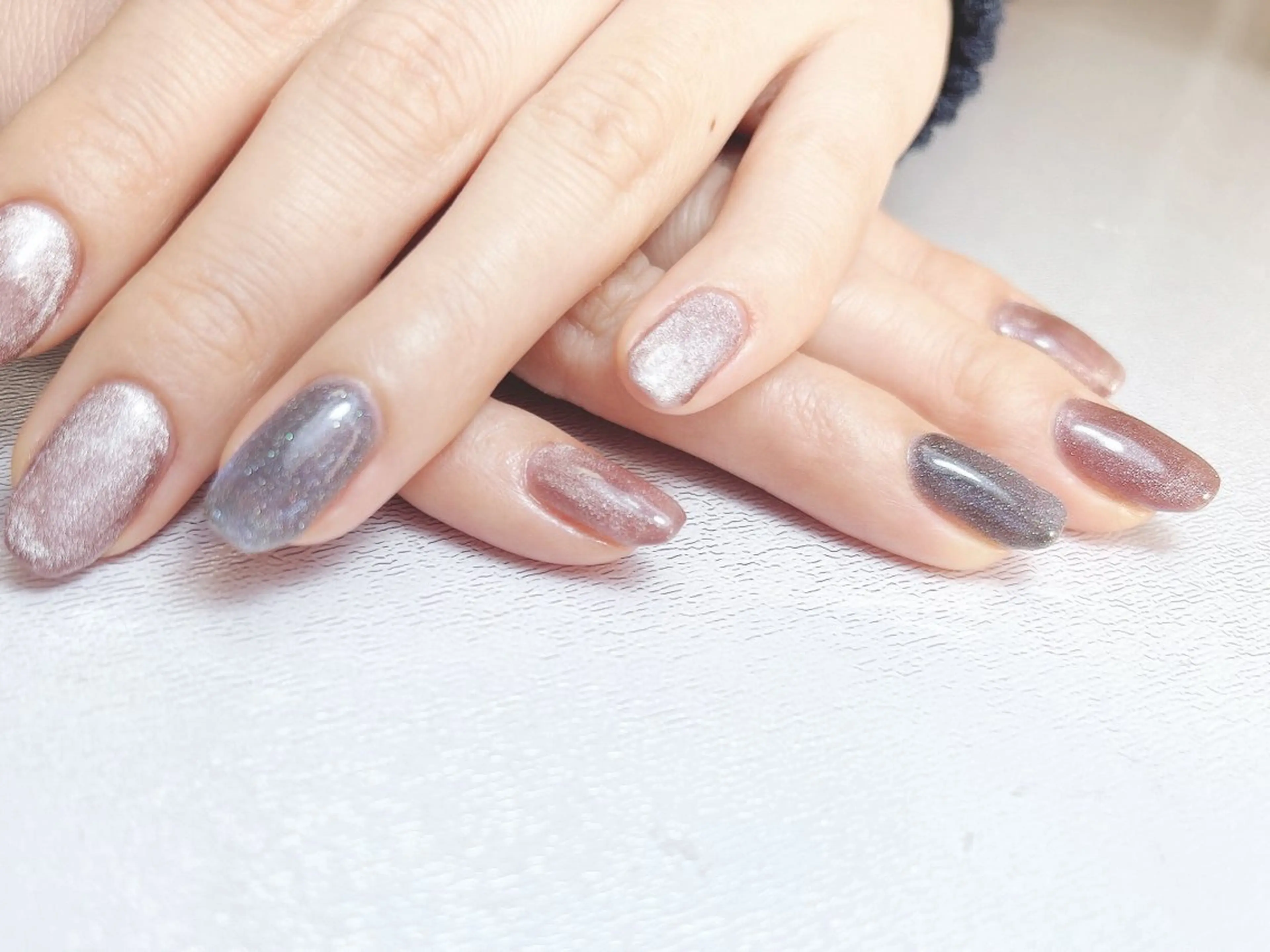 ネイル マグネットネイル mi hoのネイルデザイン