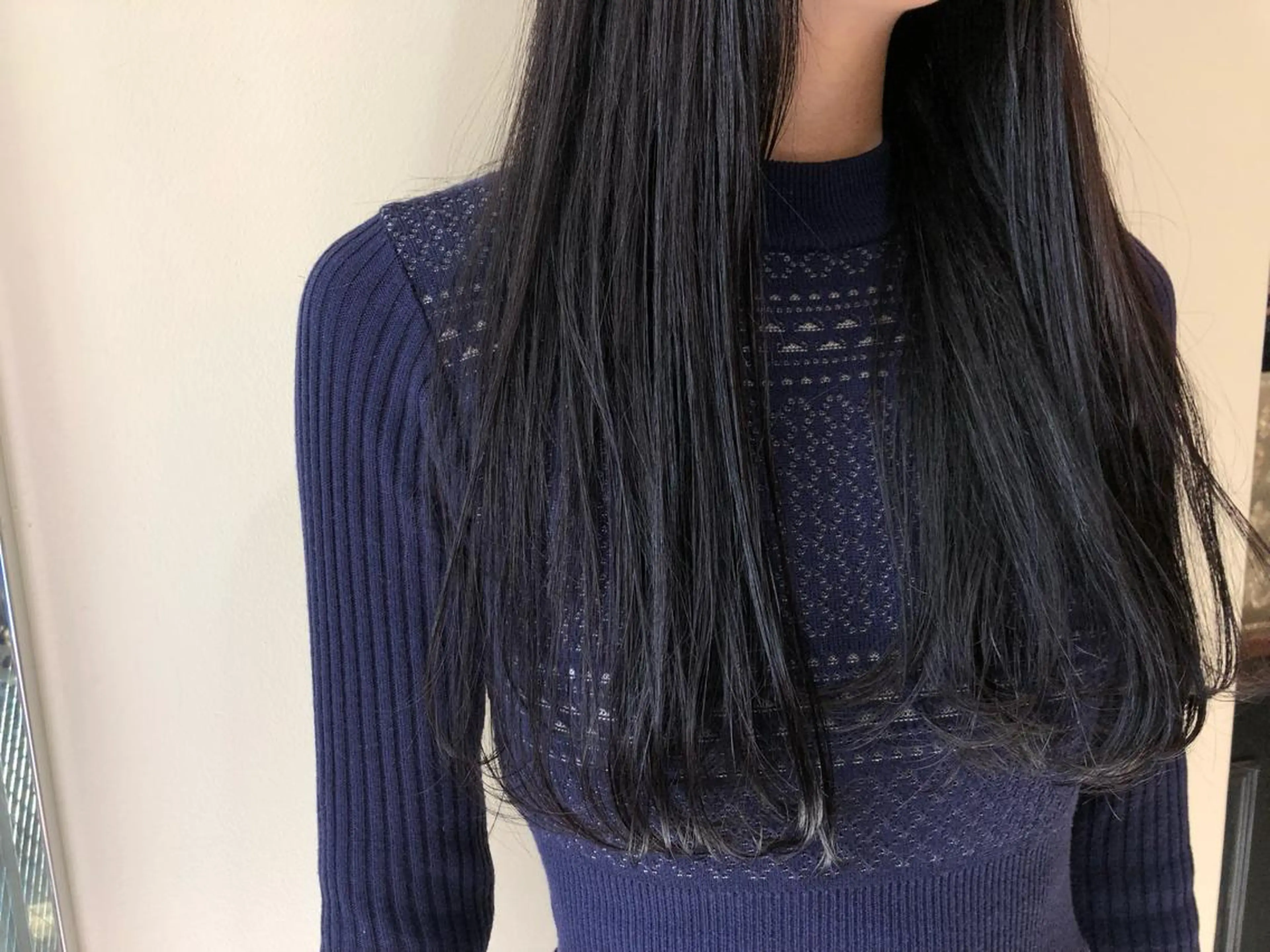 ロング カラー パーマ ヘアアレンジ アッシュ アッシュグレー TOMO GEEKS代表のヘアスタイル