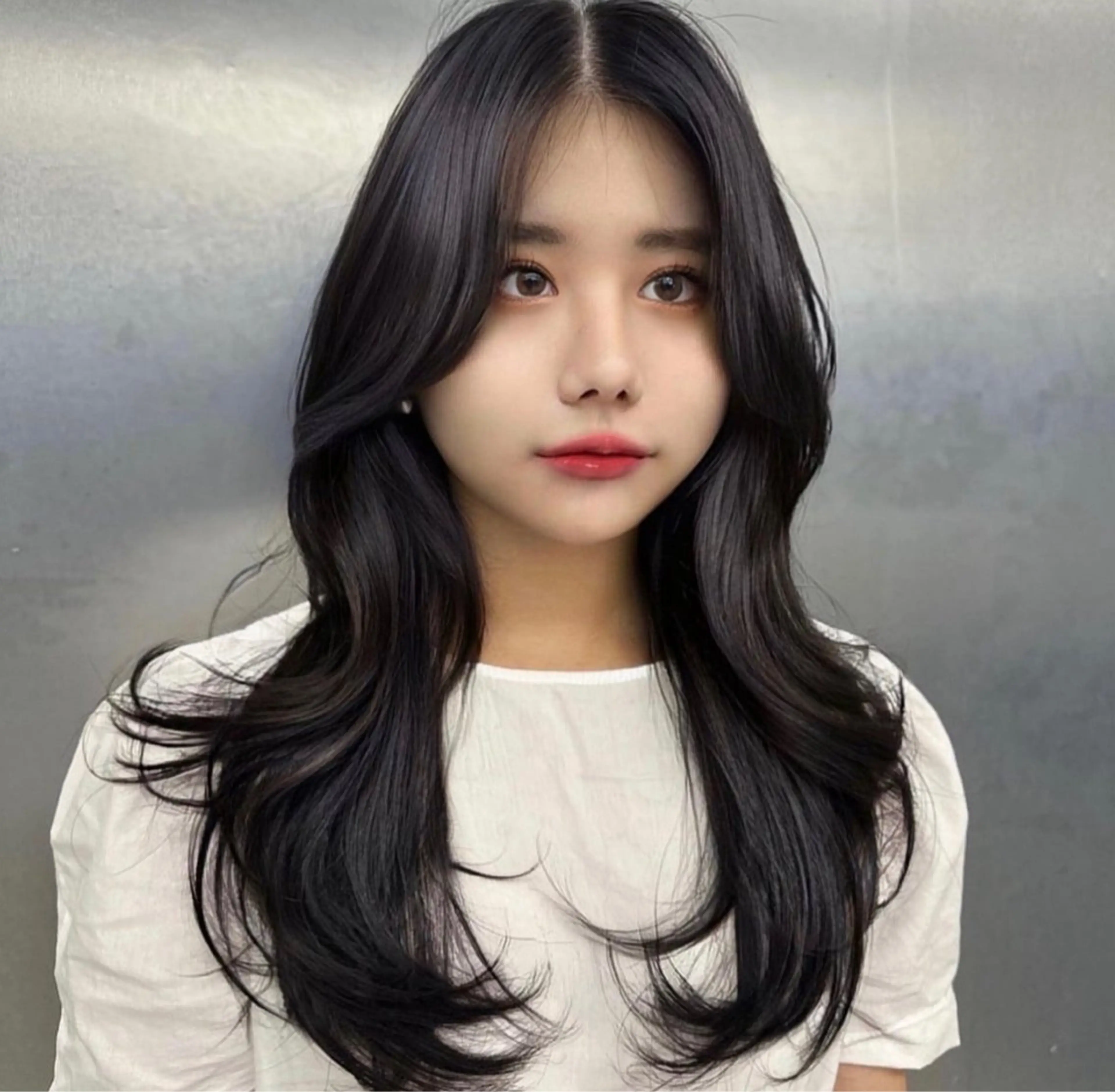 ロング カット ヘアカラー トリートメント レイヤー/髪質改善/ 飯尾百花のヘアスタイル